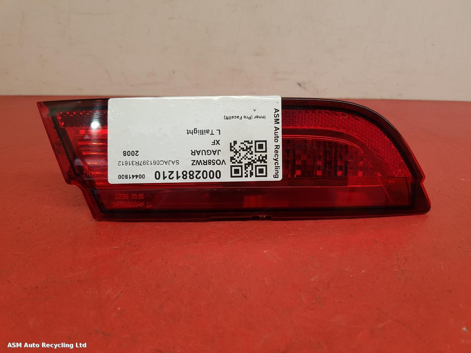 View Auto part L Taillight Jaguar Xf 2008