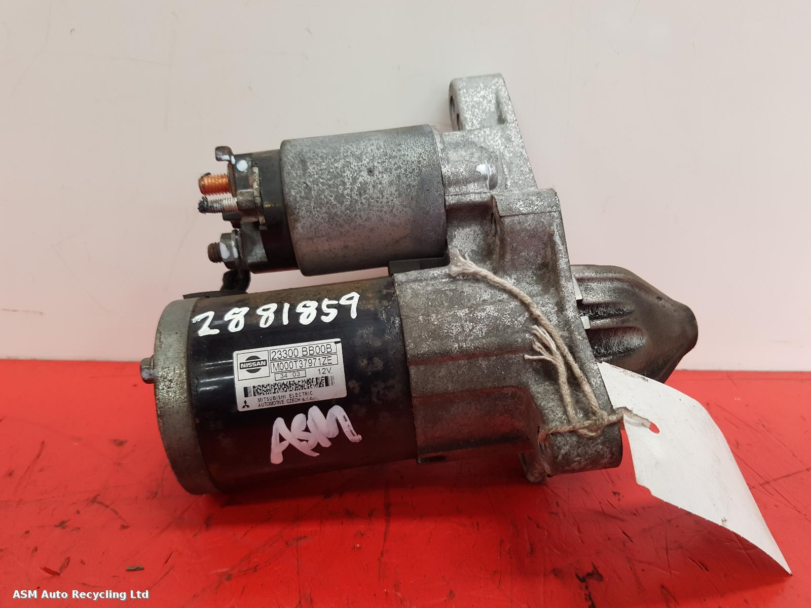 View Auto part Starter Motor Nissan Juke 2013
