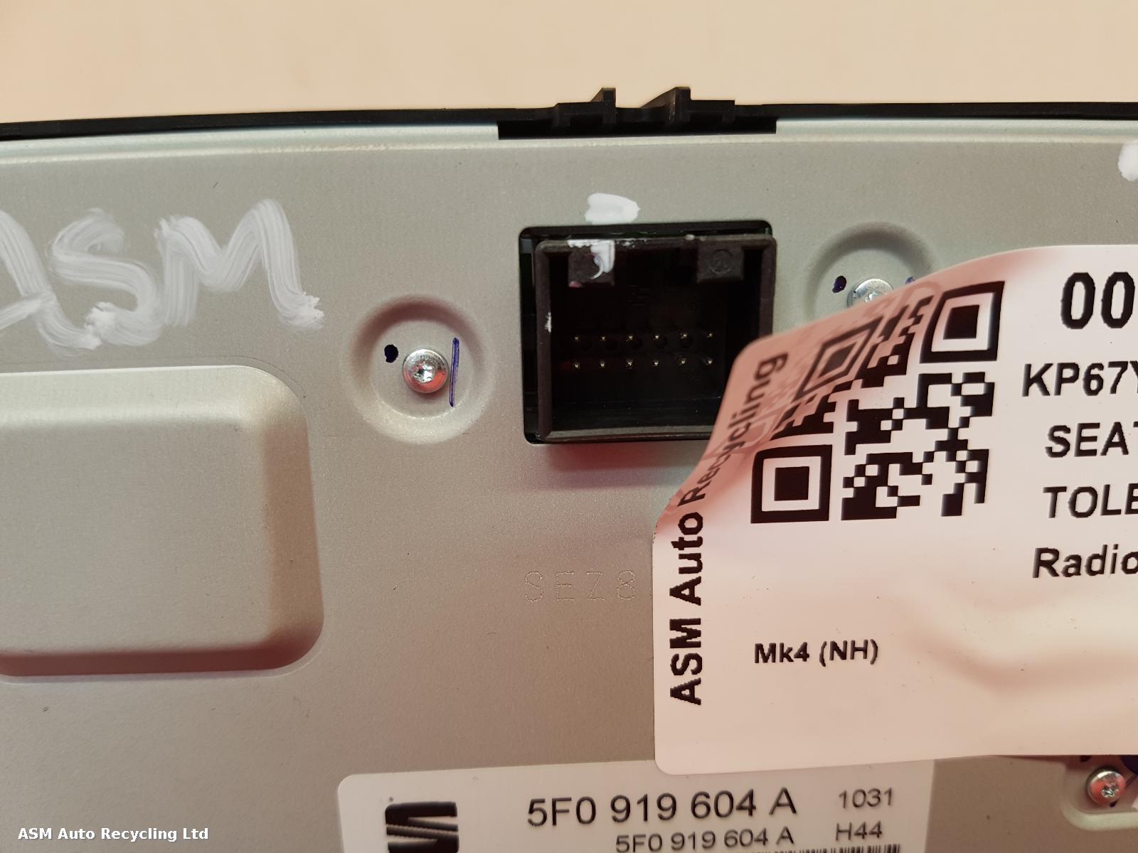View Auto part A/V Equipment Seat Toledo 2017