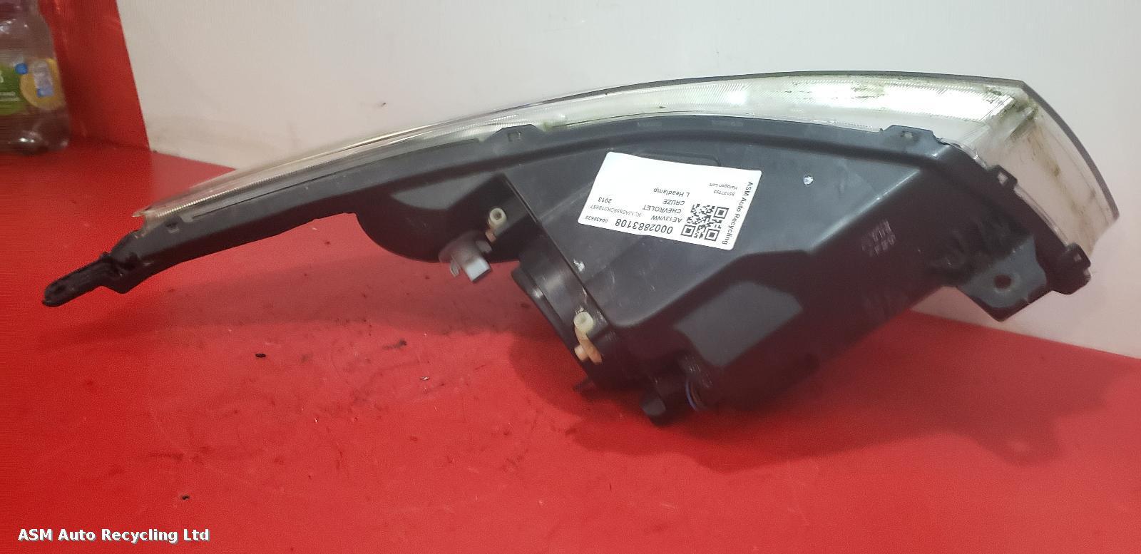 View Auto part L Headlamp Chevrolet Cruze 2013