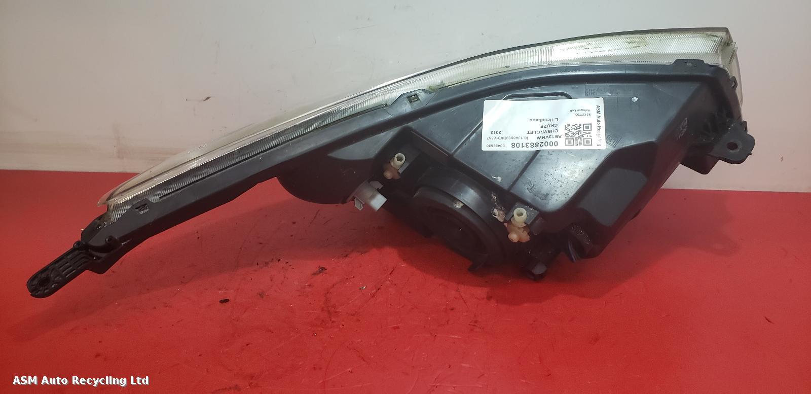 View Auto part L Headlamp Chevrolet Cruze 2013