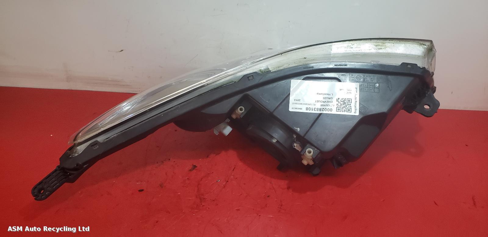 View Auto part L Headlamp Chevrolet Cruze 2013