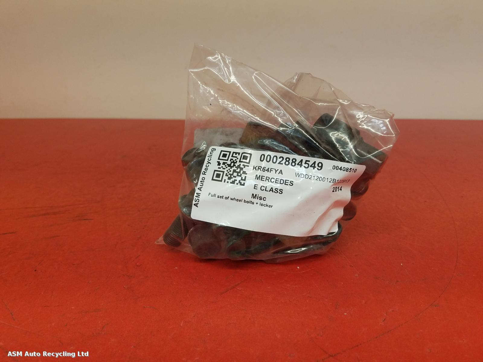 View Auto part Wheel Nut Mercedes E Class 2014