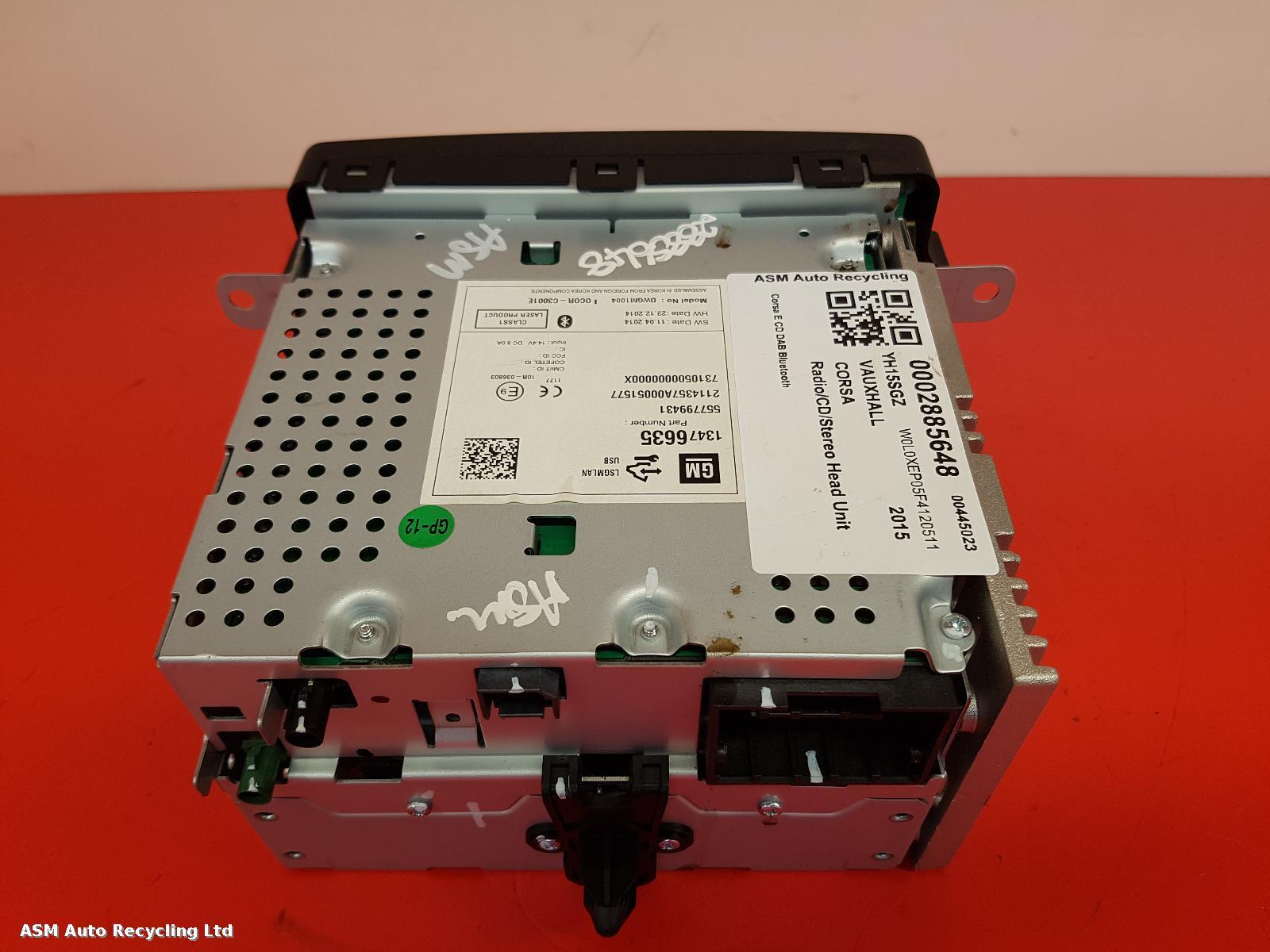 View Auto part A/V Equipment Vauxhall Corsa 2015
