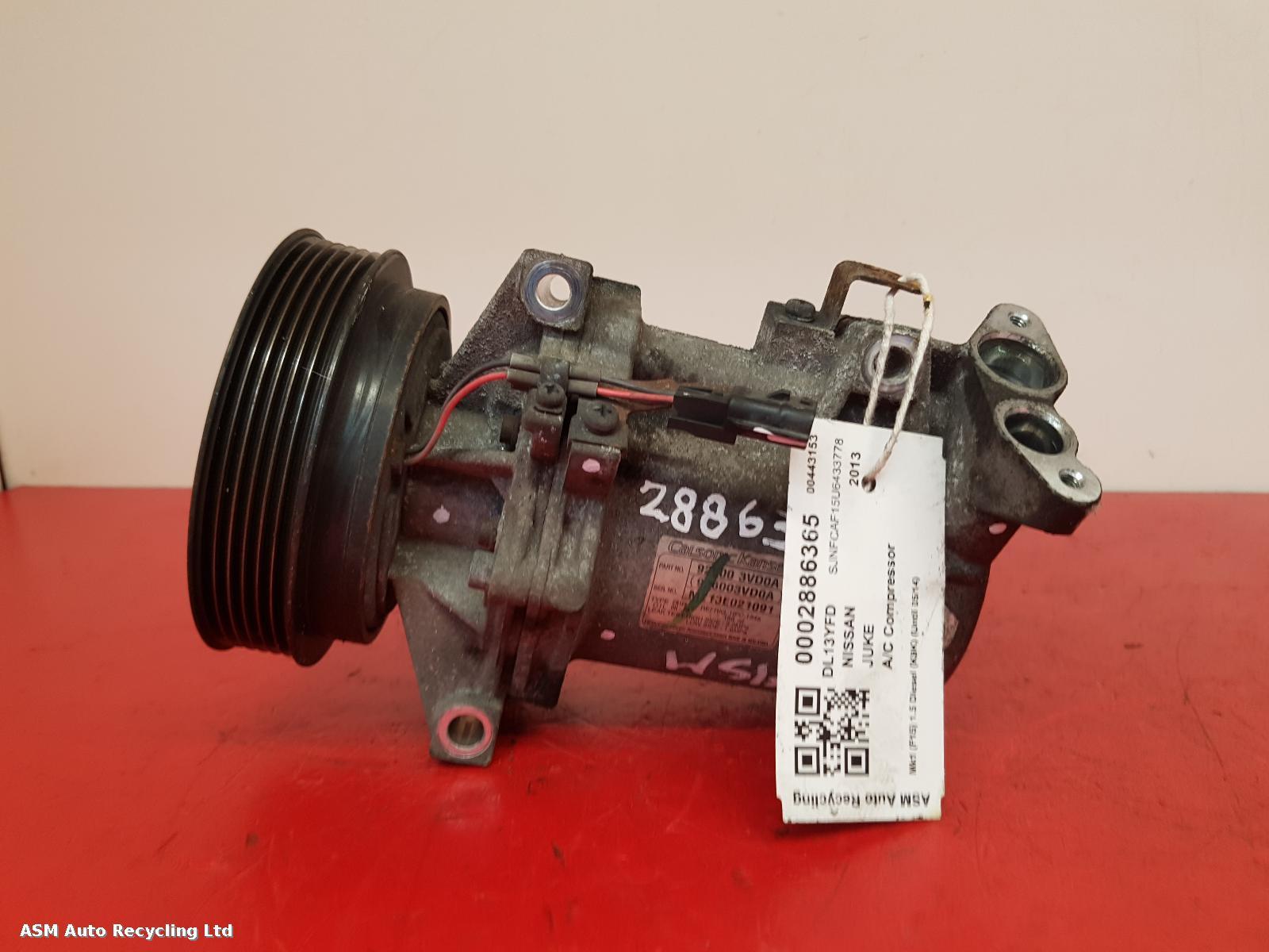 View Auto part Compressor Nissan Juke 2013