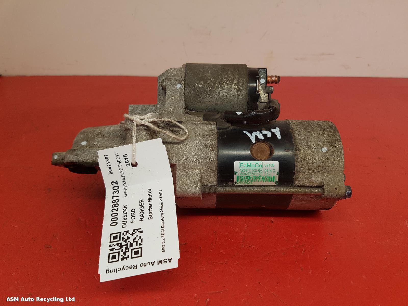 View Auto part Starter Motor Ford Ranger 2015