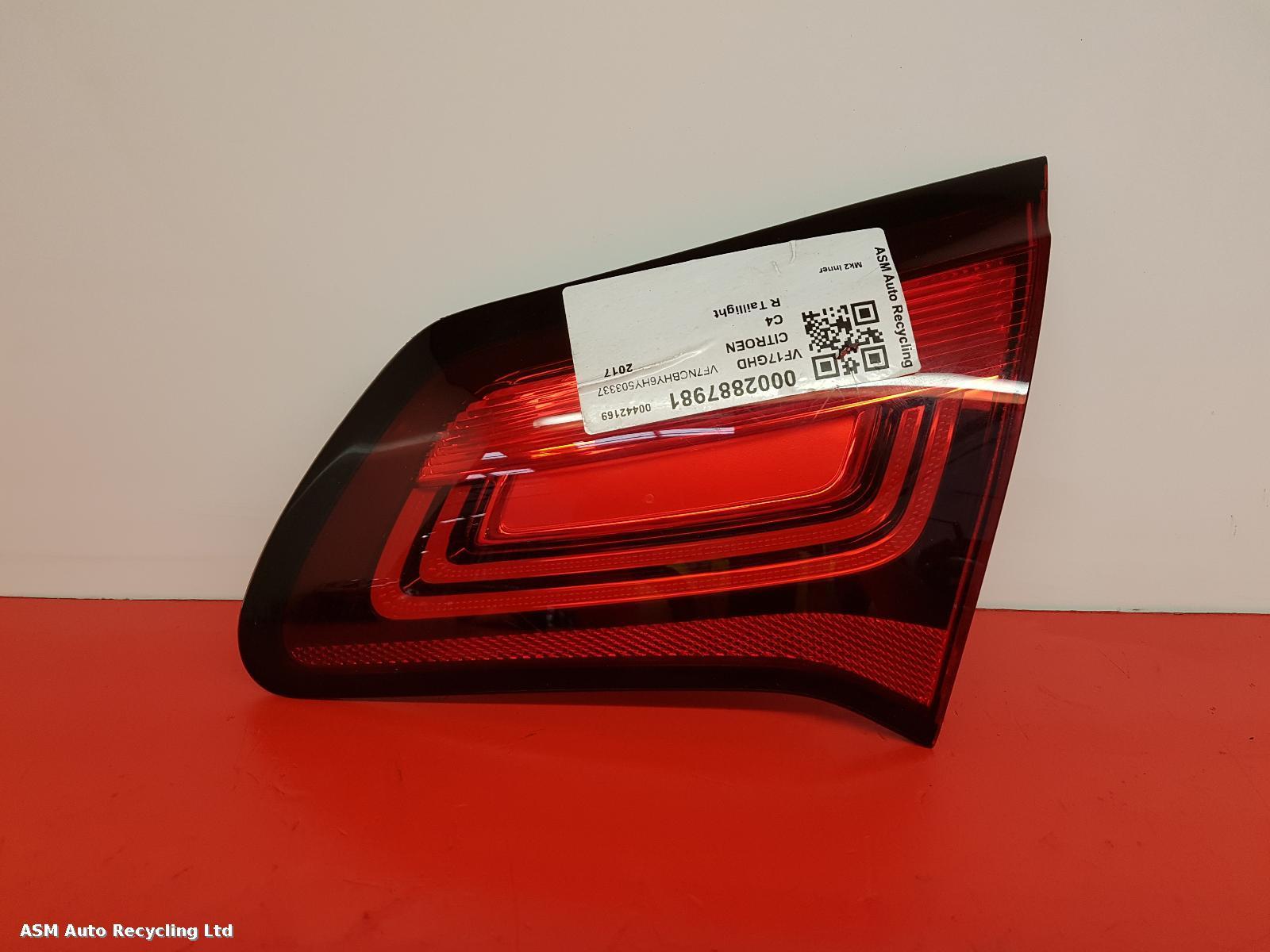 View Auto part R Taillight Citroen C4 2017