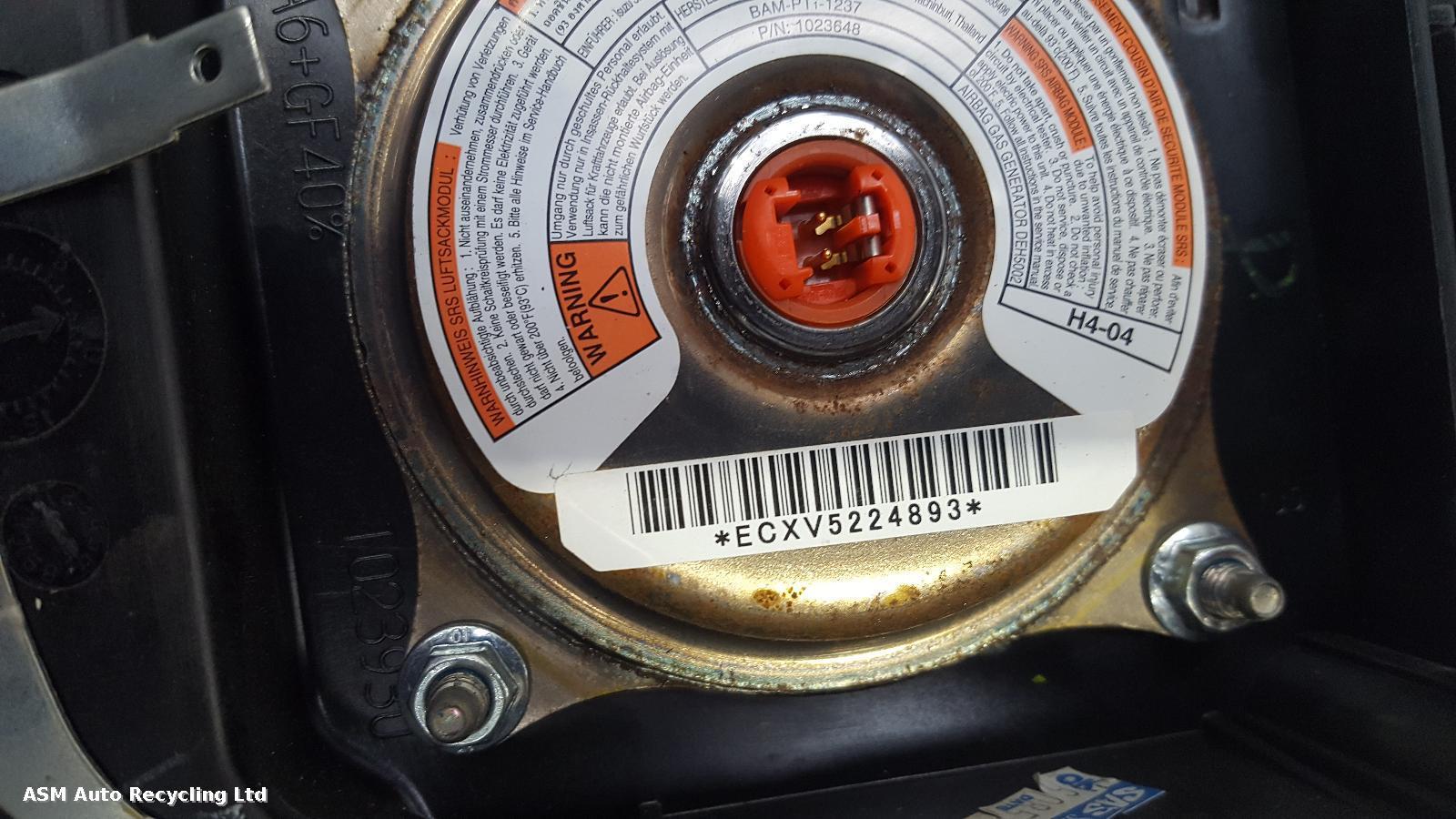 View Auto part Airbag Kit Isuzu D-max 2019