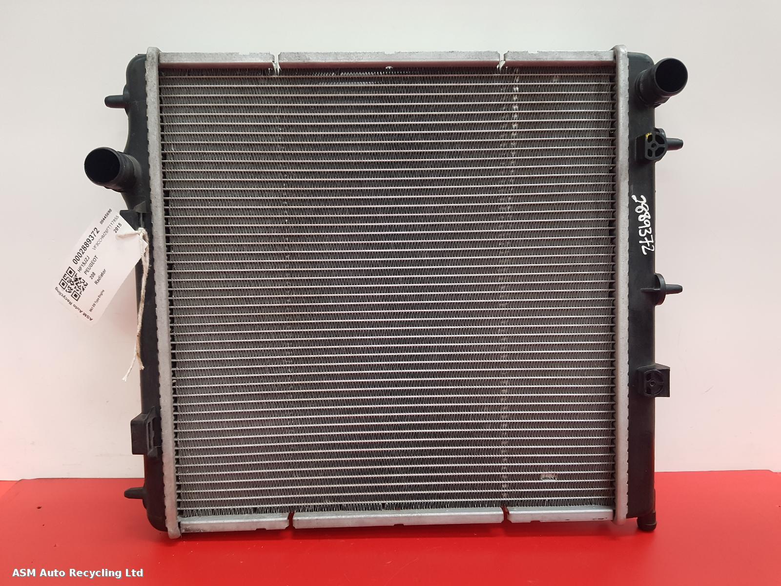View Auto part Radiator Peugeot 208 2015