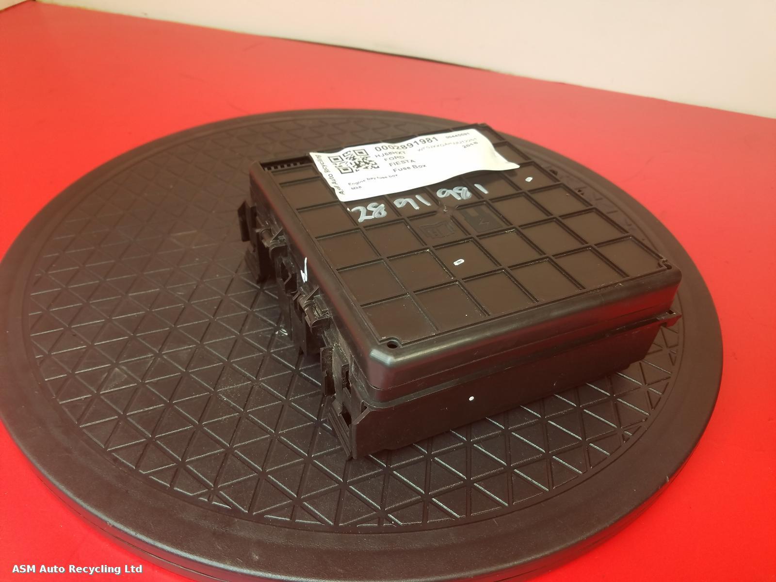 View Auto part Fuse Box Ford Fiesta 2018