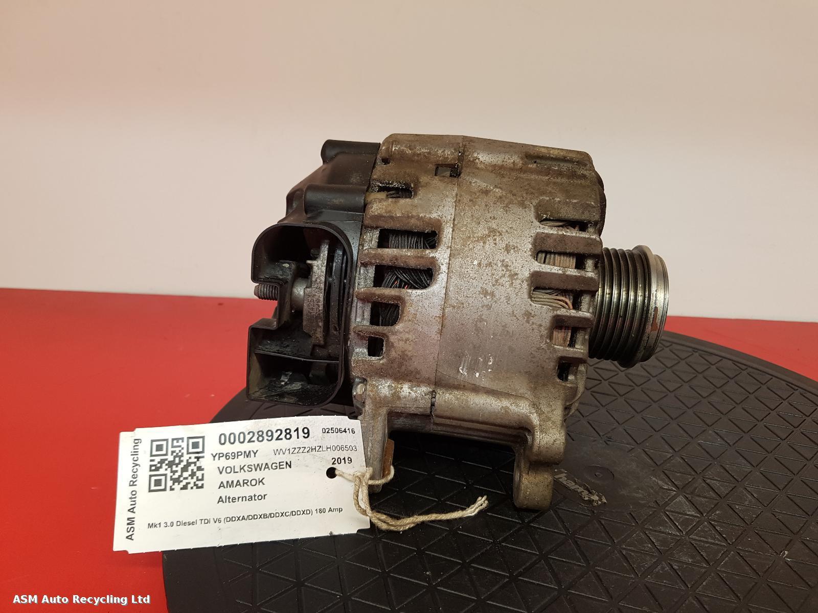 View Auto part Alternator Volkswagen Amarok 2019