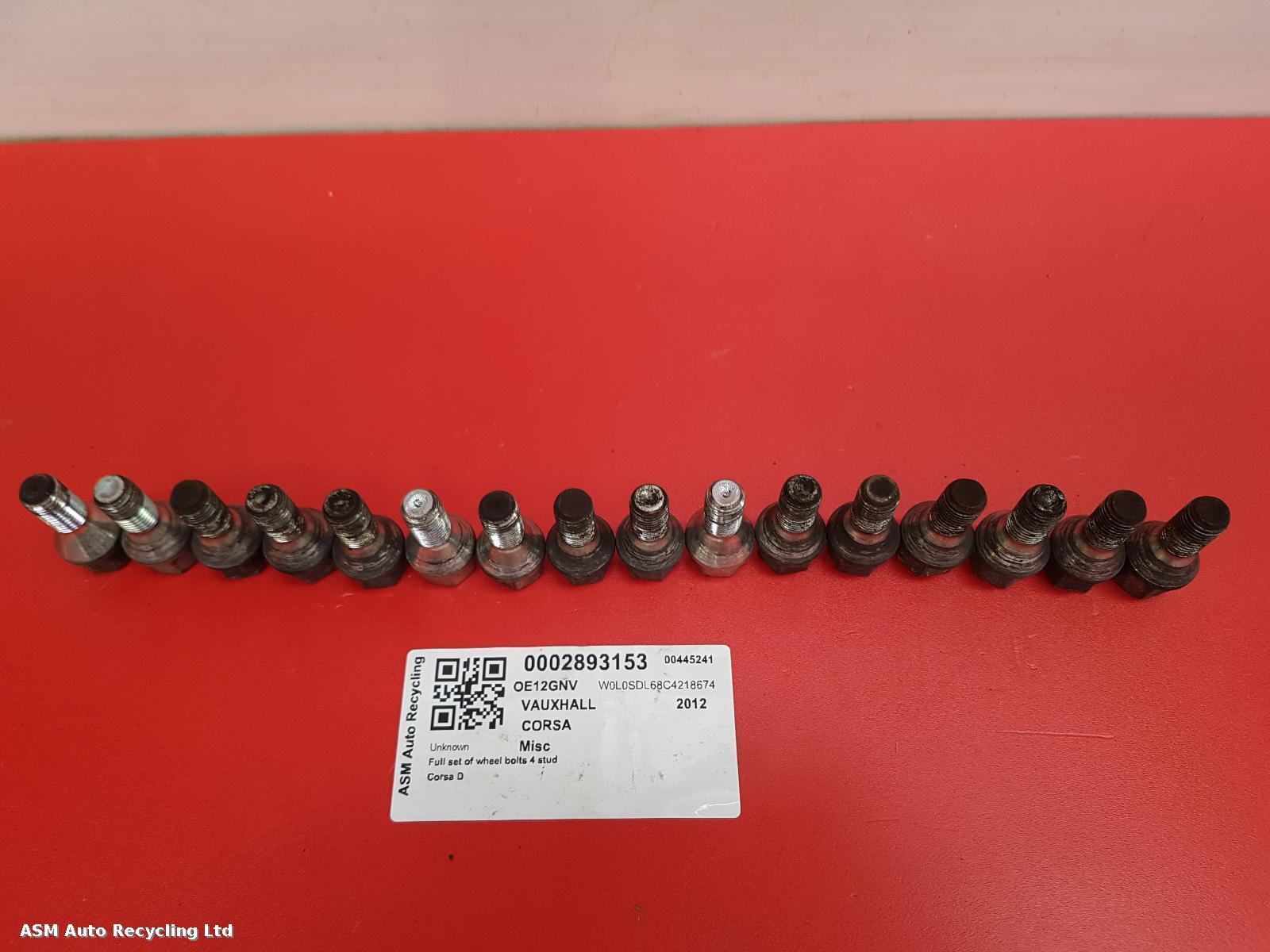 View Auto part Wheel Nut Vauxhall Corsa 2012