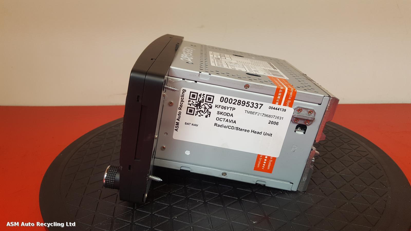View Auto part Sat Nav Unit Skoda Octavia 2006