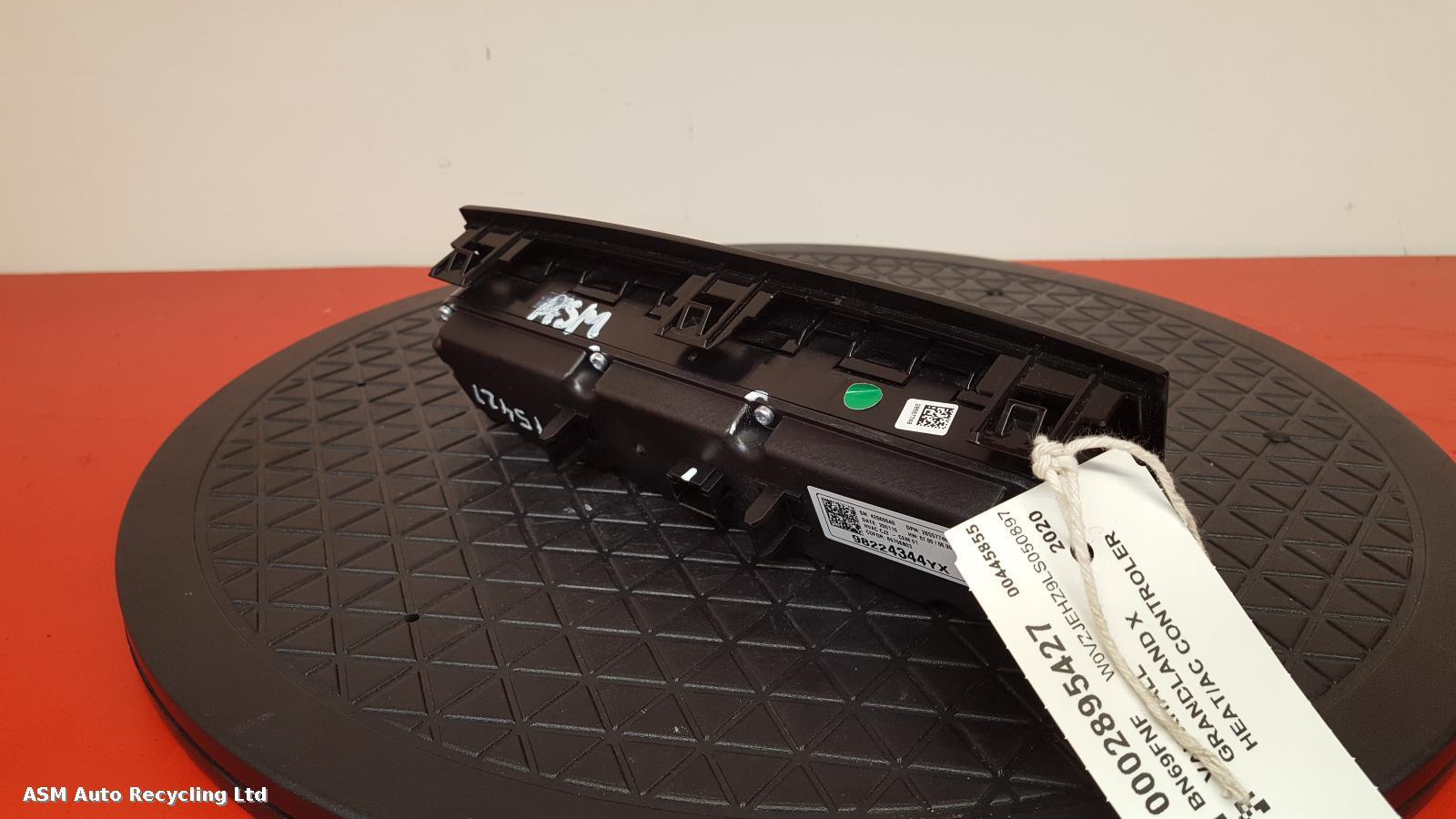 View Auto part Heater/AC Controller Vauxhall Grandland X 2020