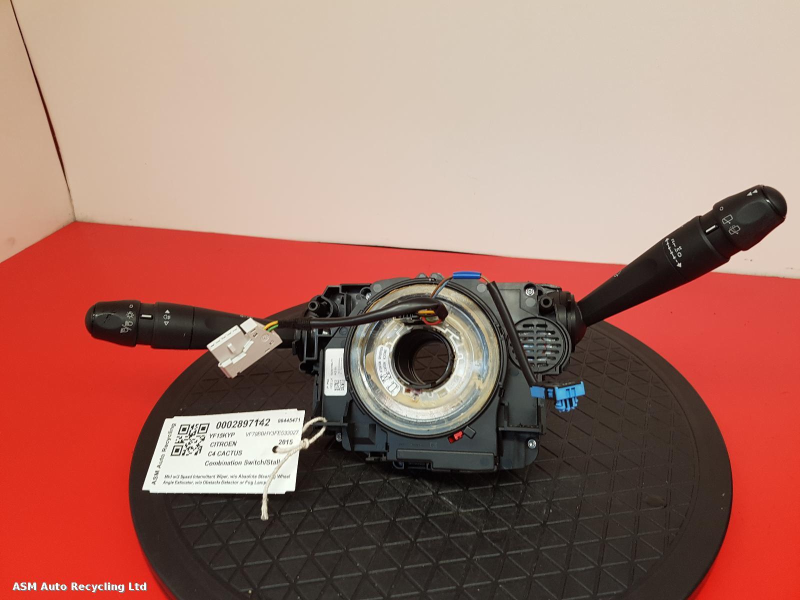 View Auto part Combination Switch Citroen C4 Cactus 2015