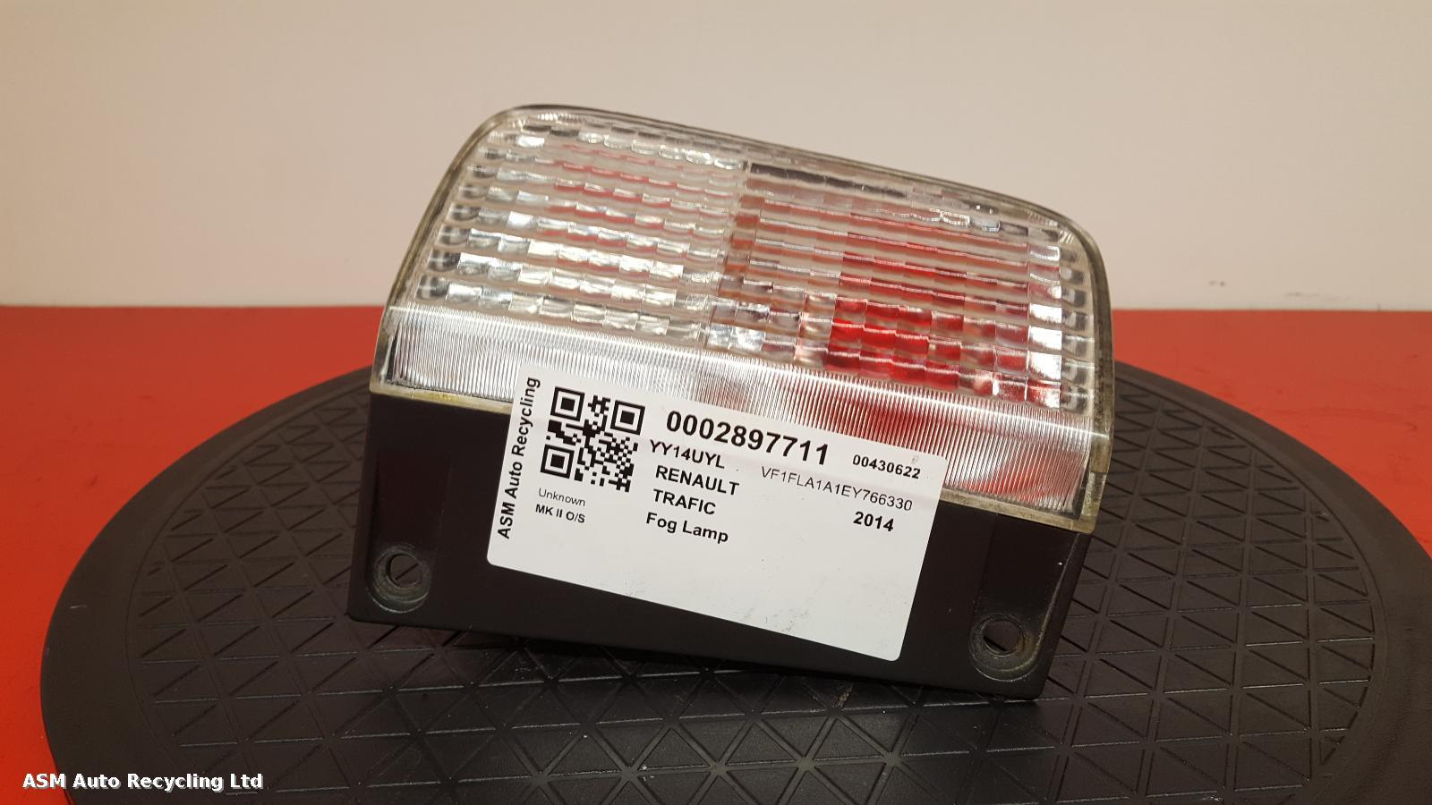 View Auto part Fog Lamp Renault Trafic 2014