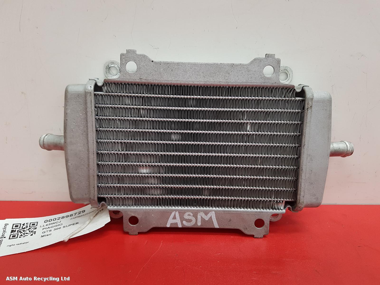 View Auto part Radiator Piaggio Gts 300 Super 2015