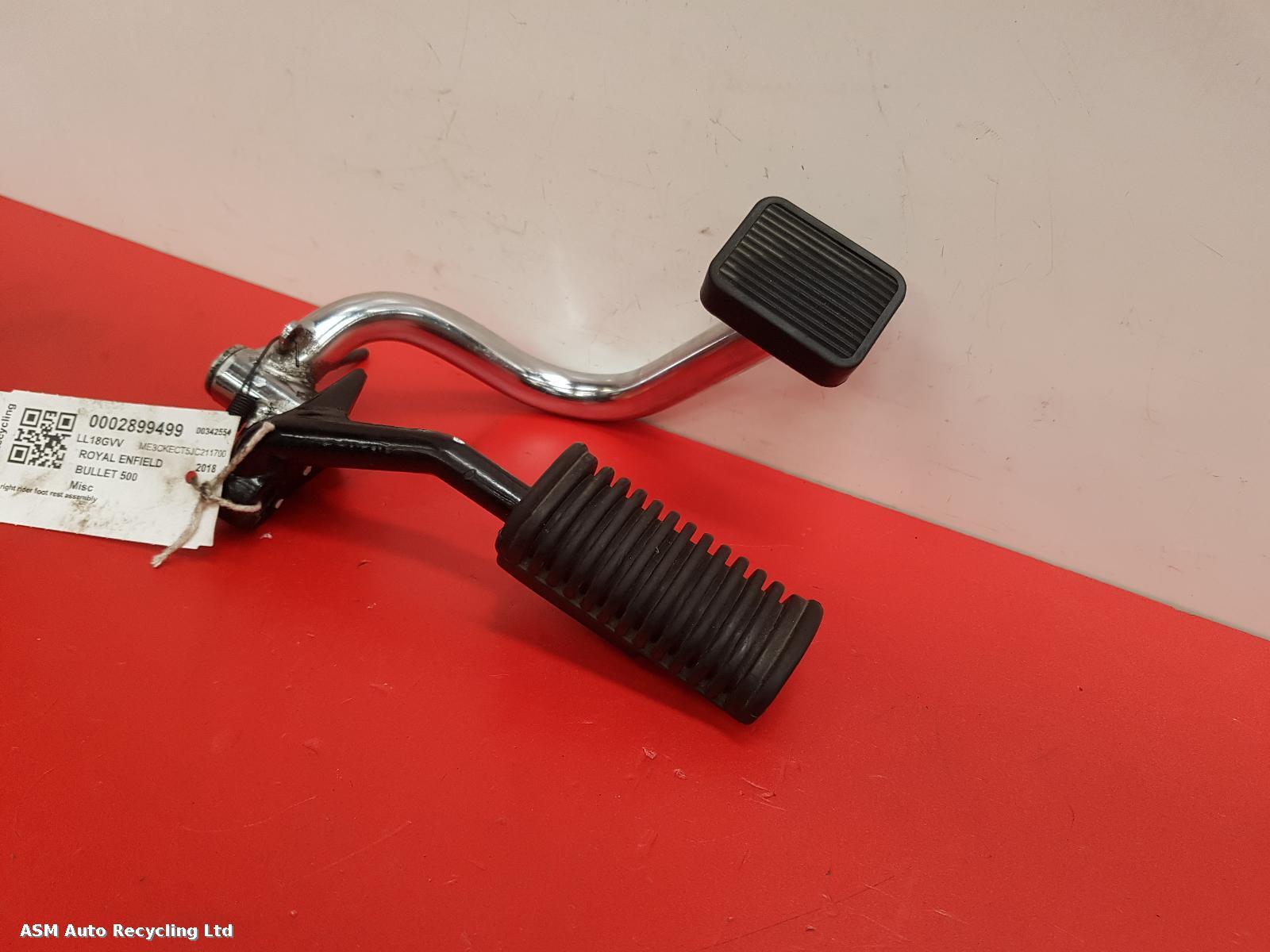 View Auto part Right Footrest Royal Enfield Bullet 500 2018
