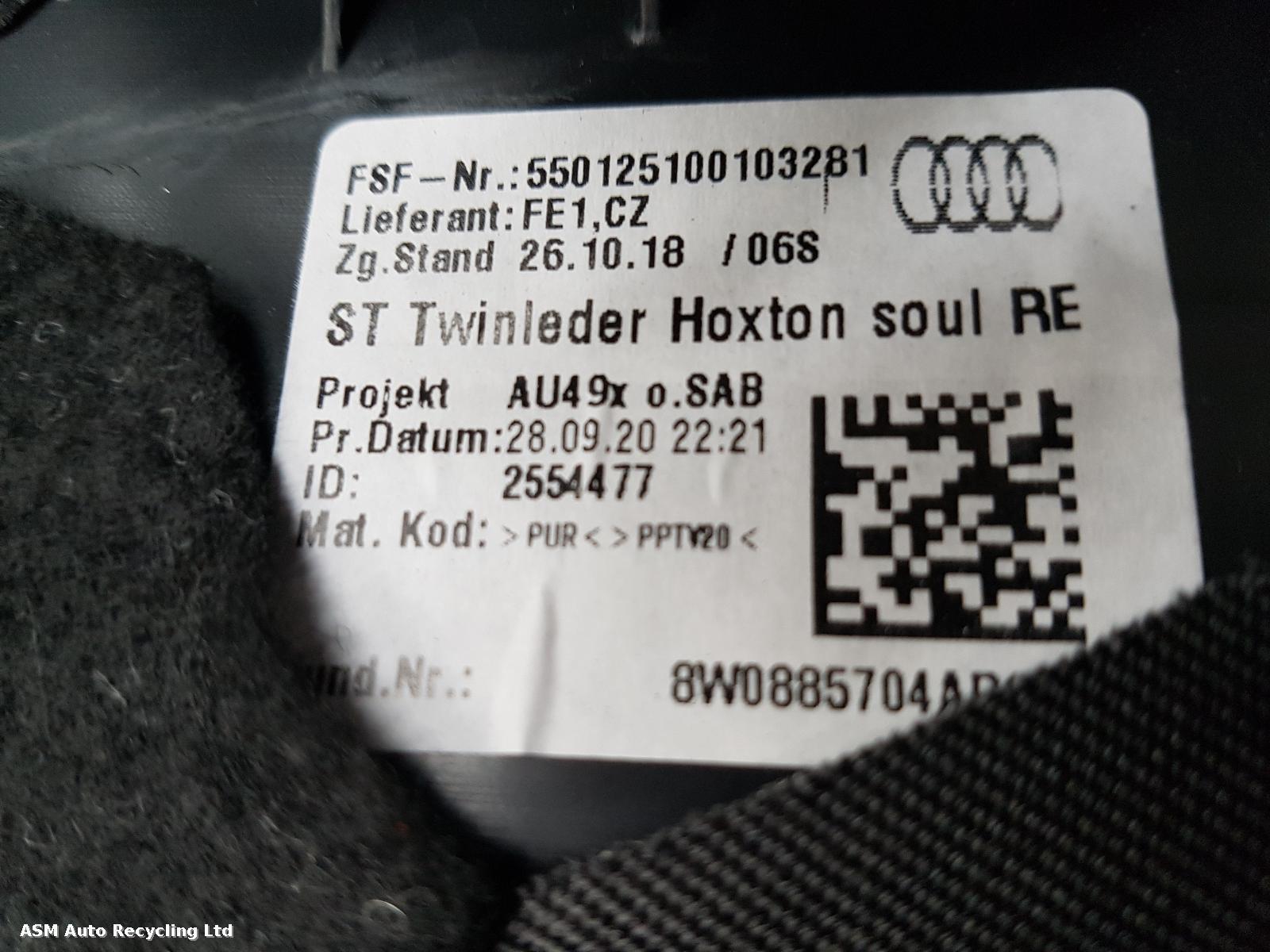 View Auto part Complete Interior Audi A4 2020