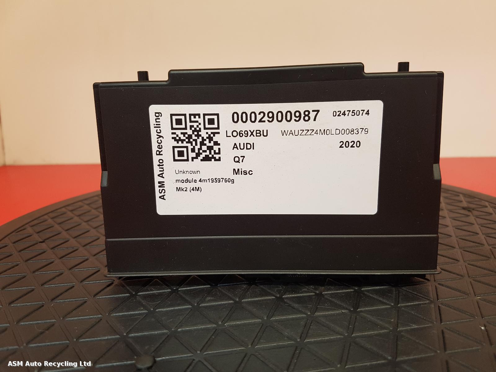 View Auto part ECU Audi Q7 2020