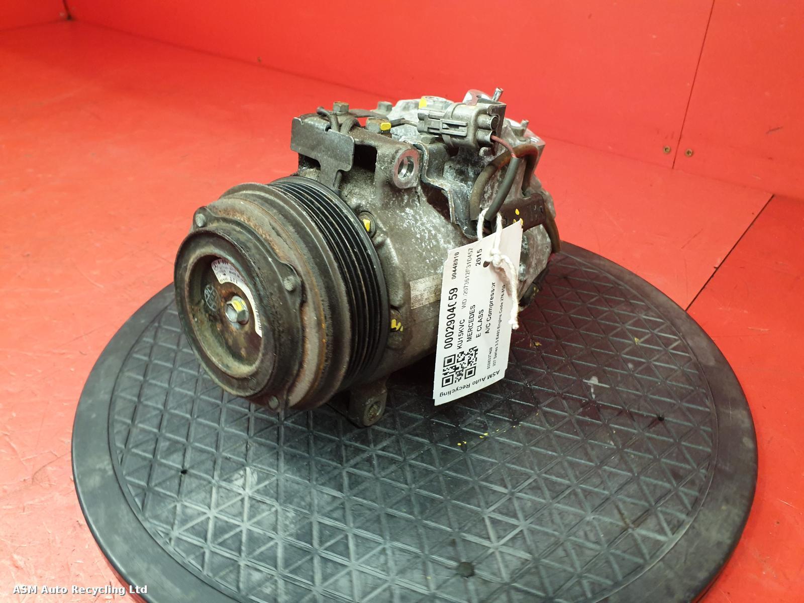 View Auto part Compressor Mercedes E Class 2015