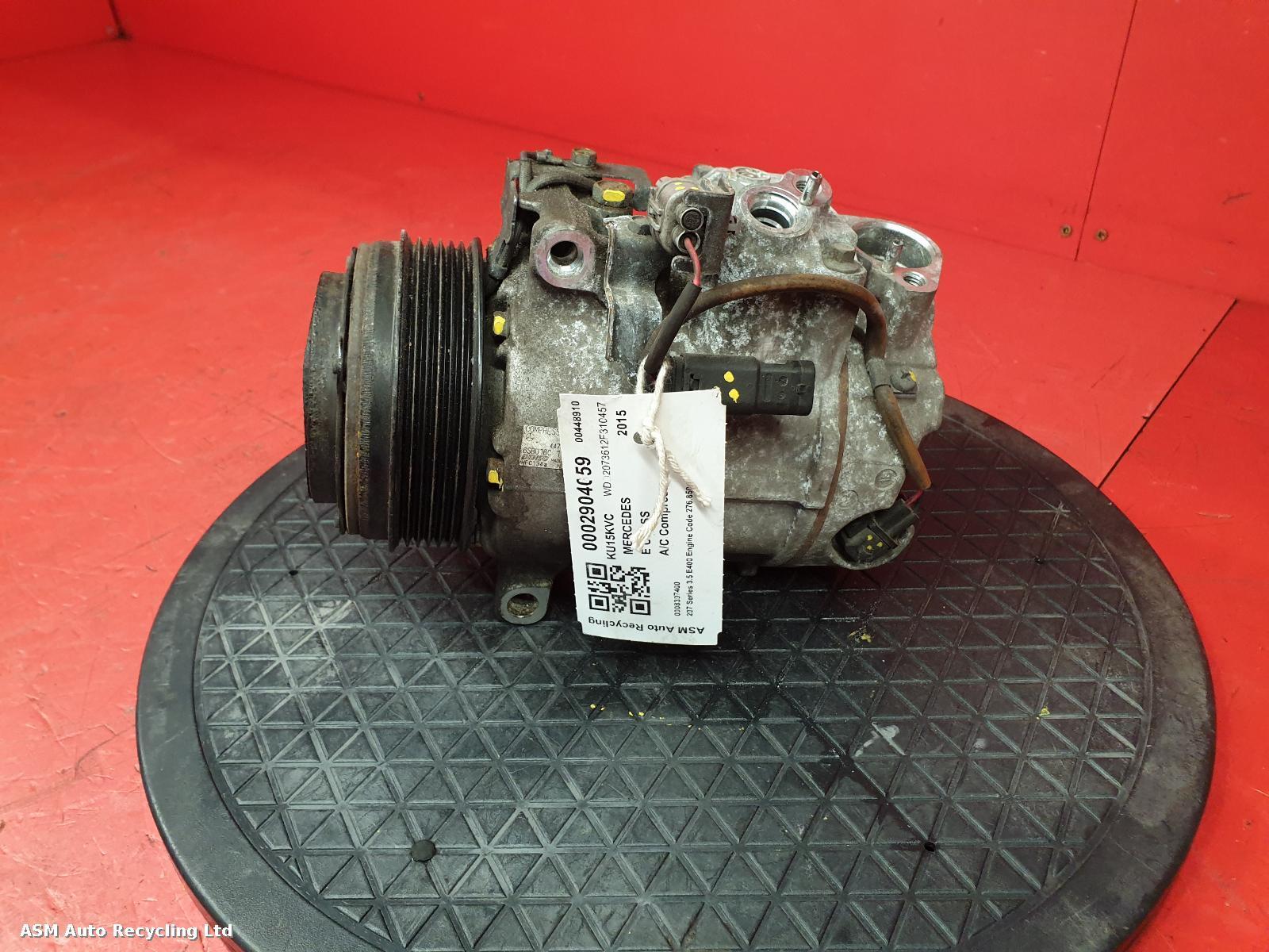 View Auto part Compressor Mercedes E Class 2015