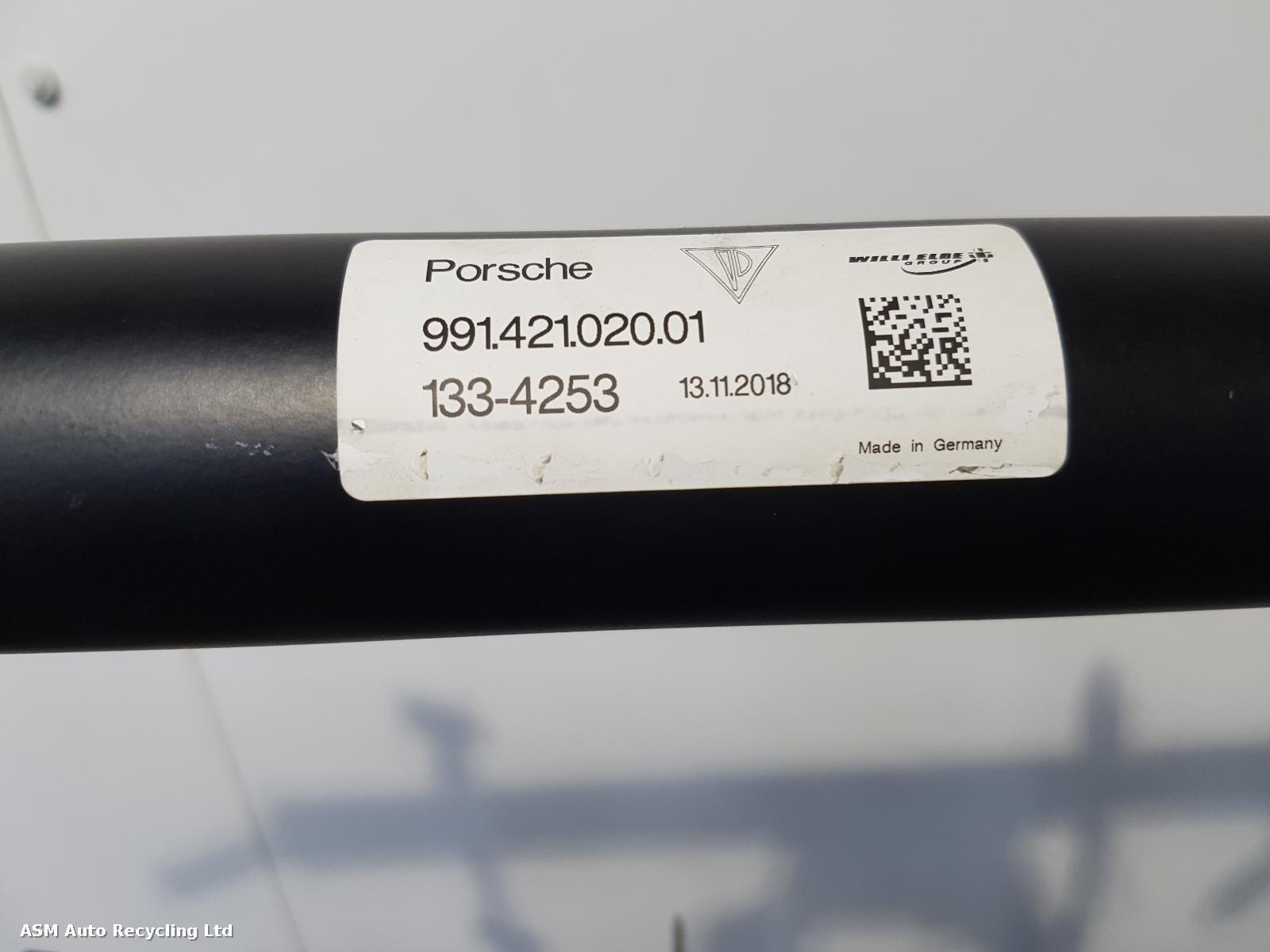 2018 Porsche 911 Front/Comp Propshaft View Auto part Front/Comp Propshaft Porsche 911 2018