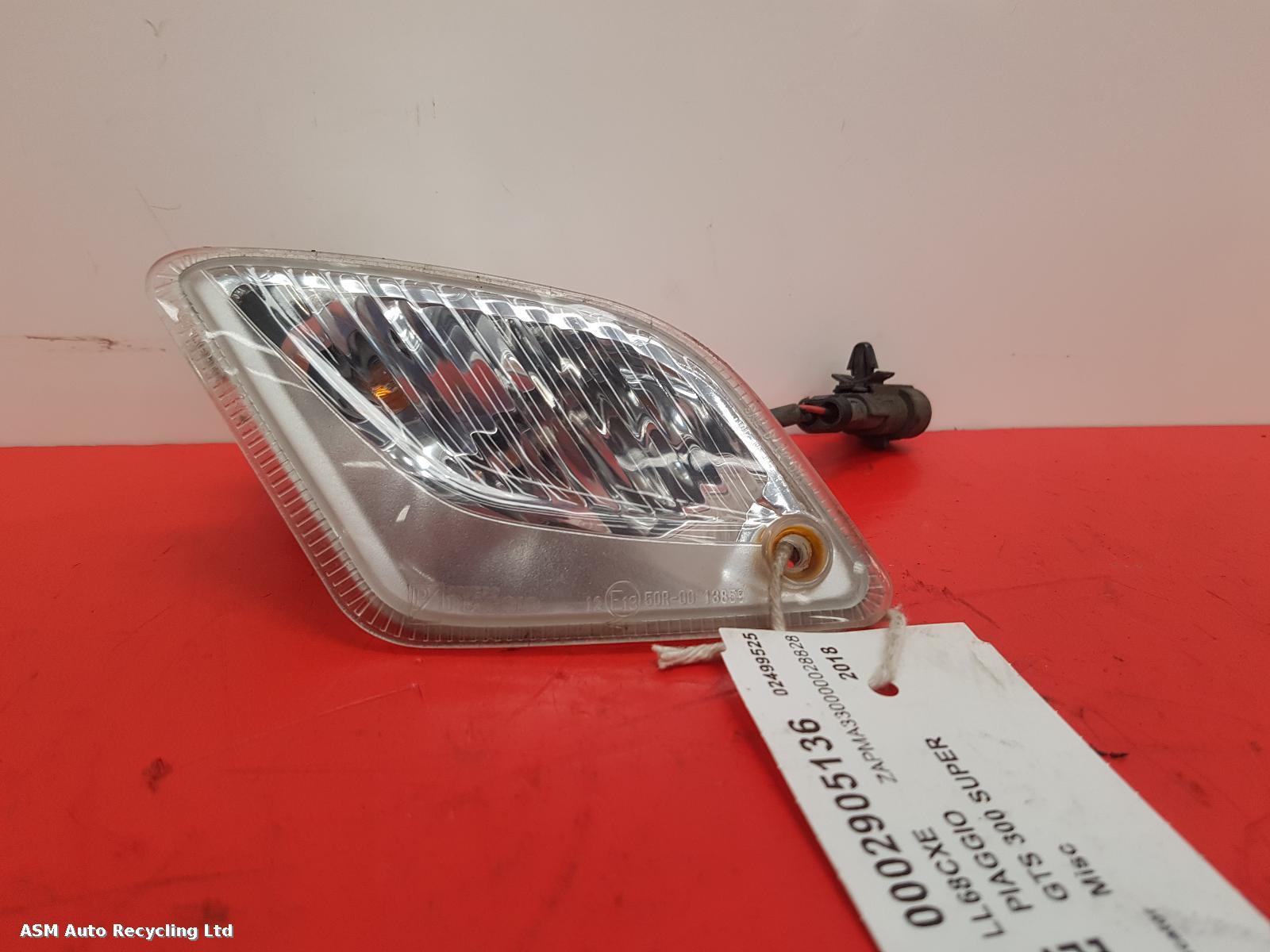 View Auto part L Indicator Light Piaggio Gts 300 Super 2018
