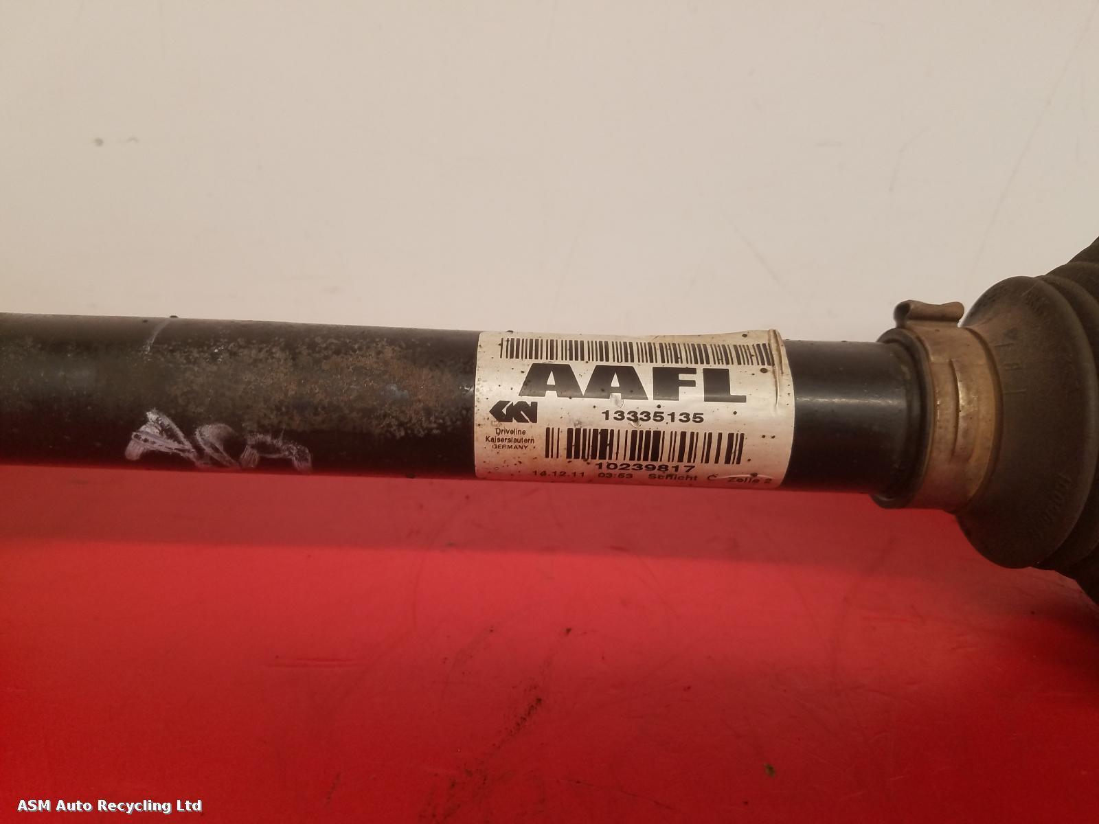 View Auto part Left Driveshaft Vauxhall Astra 2012
