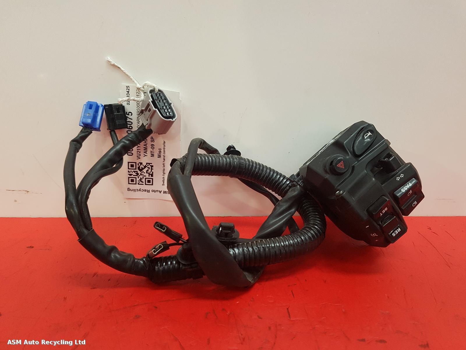 View Auto part LH Switch Gear Yamaha Mt-09 Sp 2021