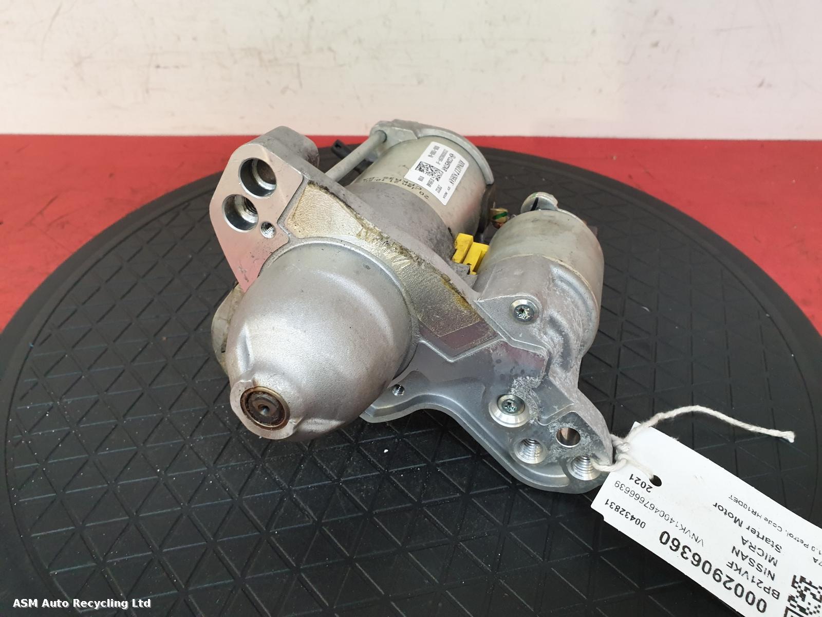 View Auto part Starter Motor Nissan Micra 2021