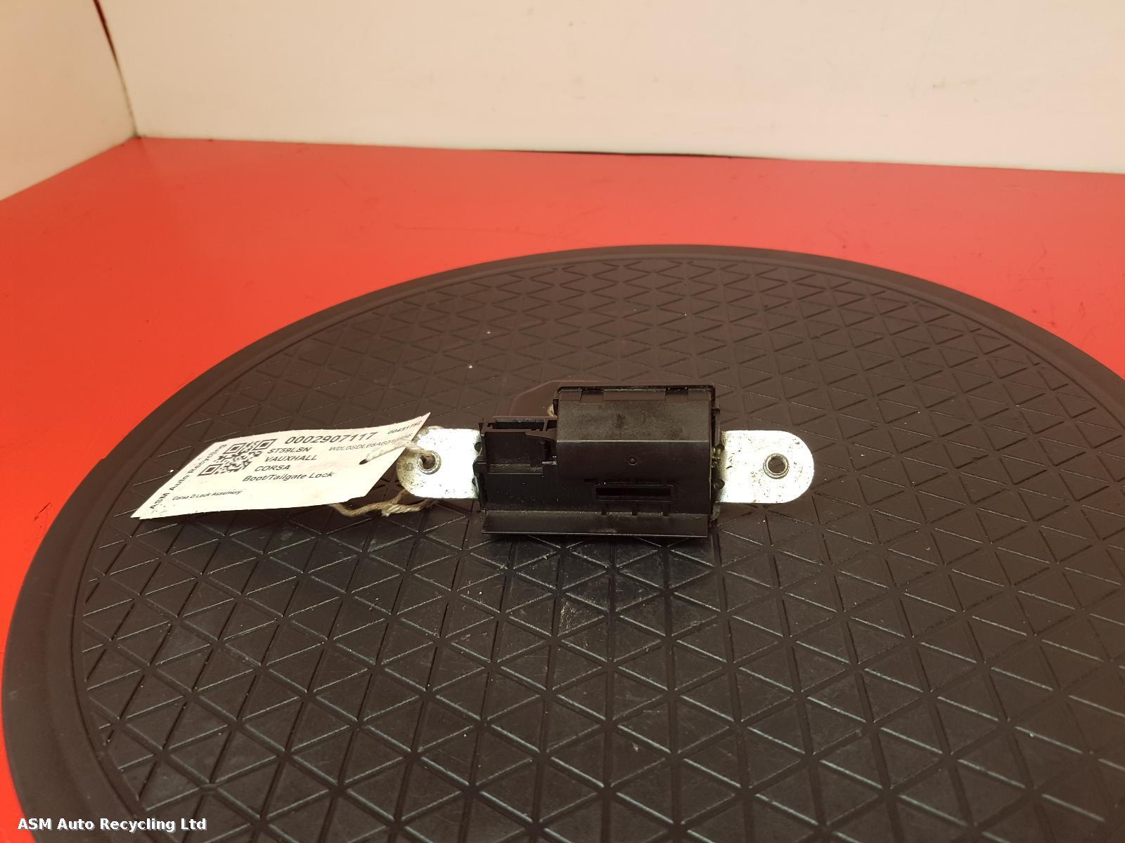 View Auto part Bootlid/Tailgate Lock Vauxhall Corsa 2009