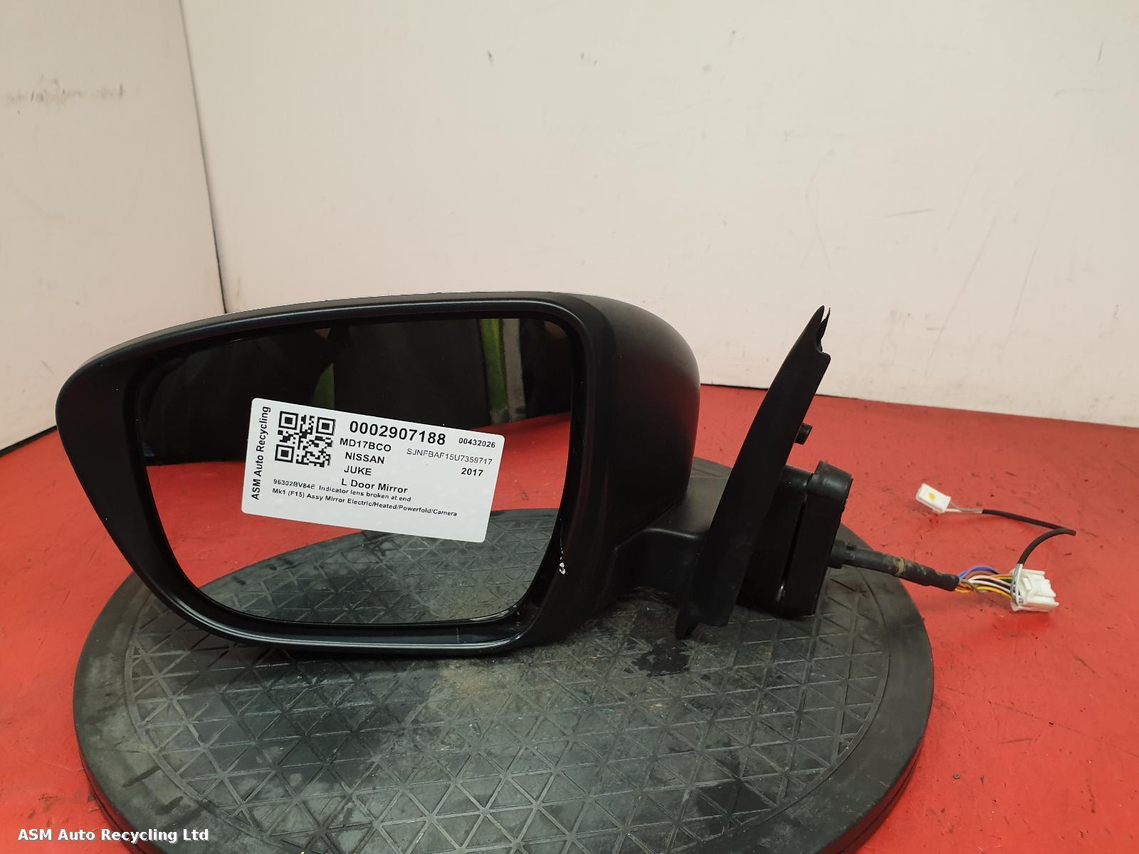 View Auto part L Door Mirror Nissan Juke 2017