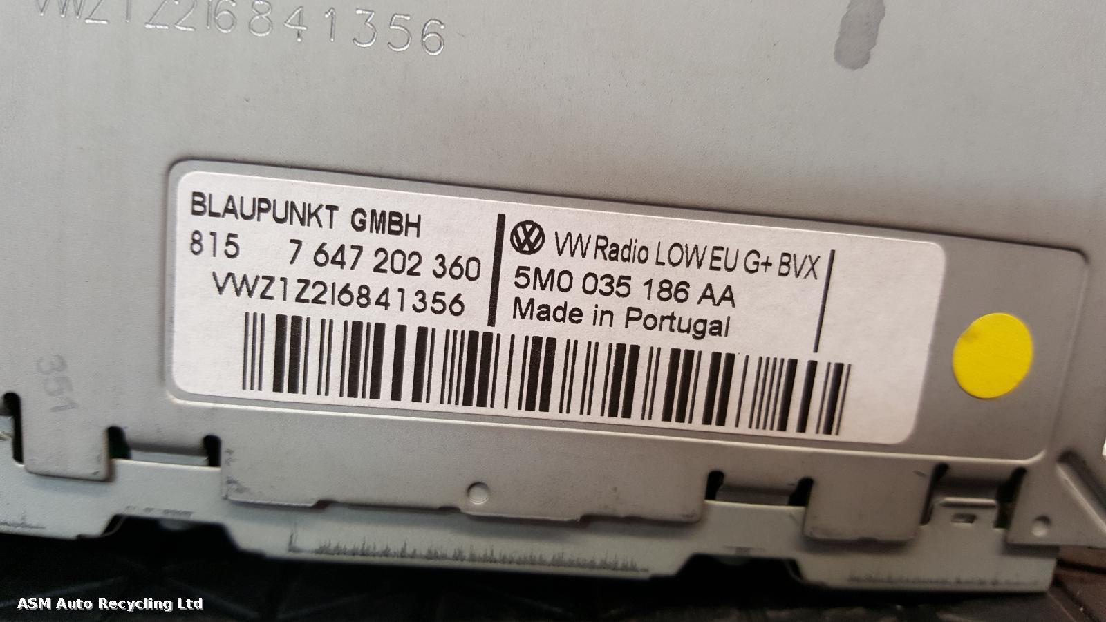 View Auto part A/V Equipment Volkswagen Polo 2010