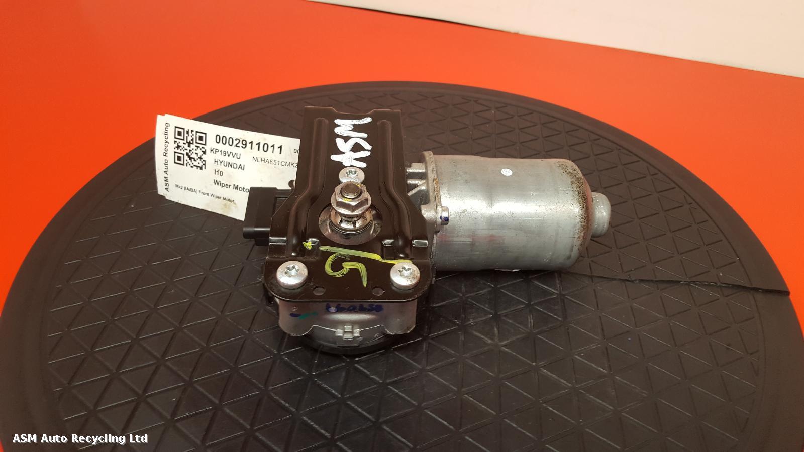 View Auto part Wiper Motor Front Hyundai I10 2019