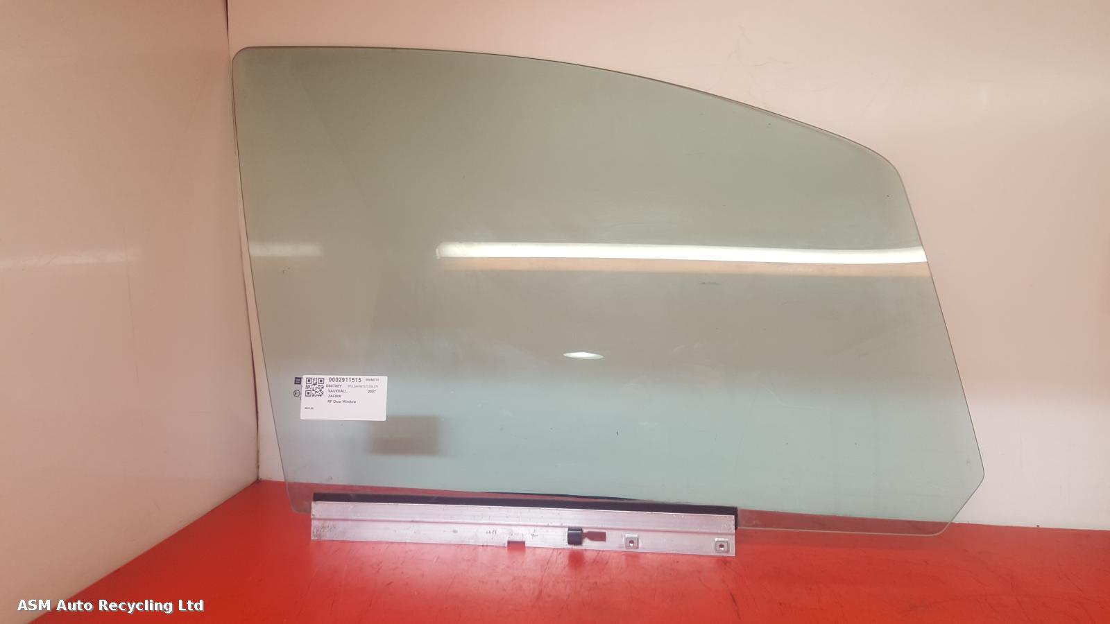 View Auto part RF Door Window Vauxhall Zafira 2007