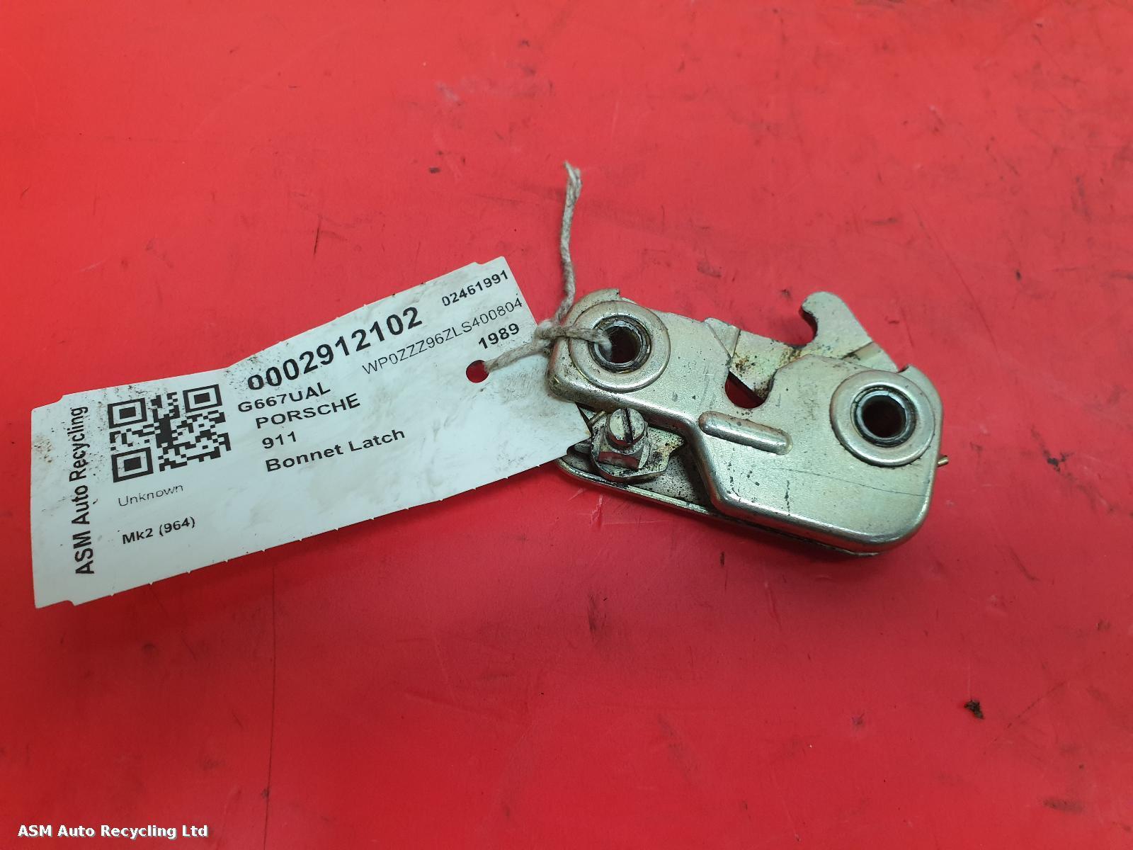 View Auto part Bonnet Latch Porsche 911 1989