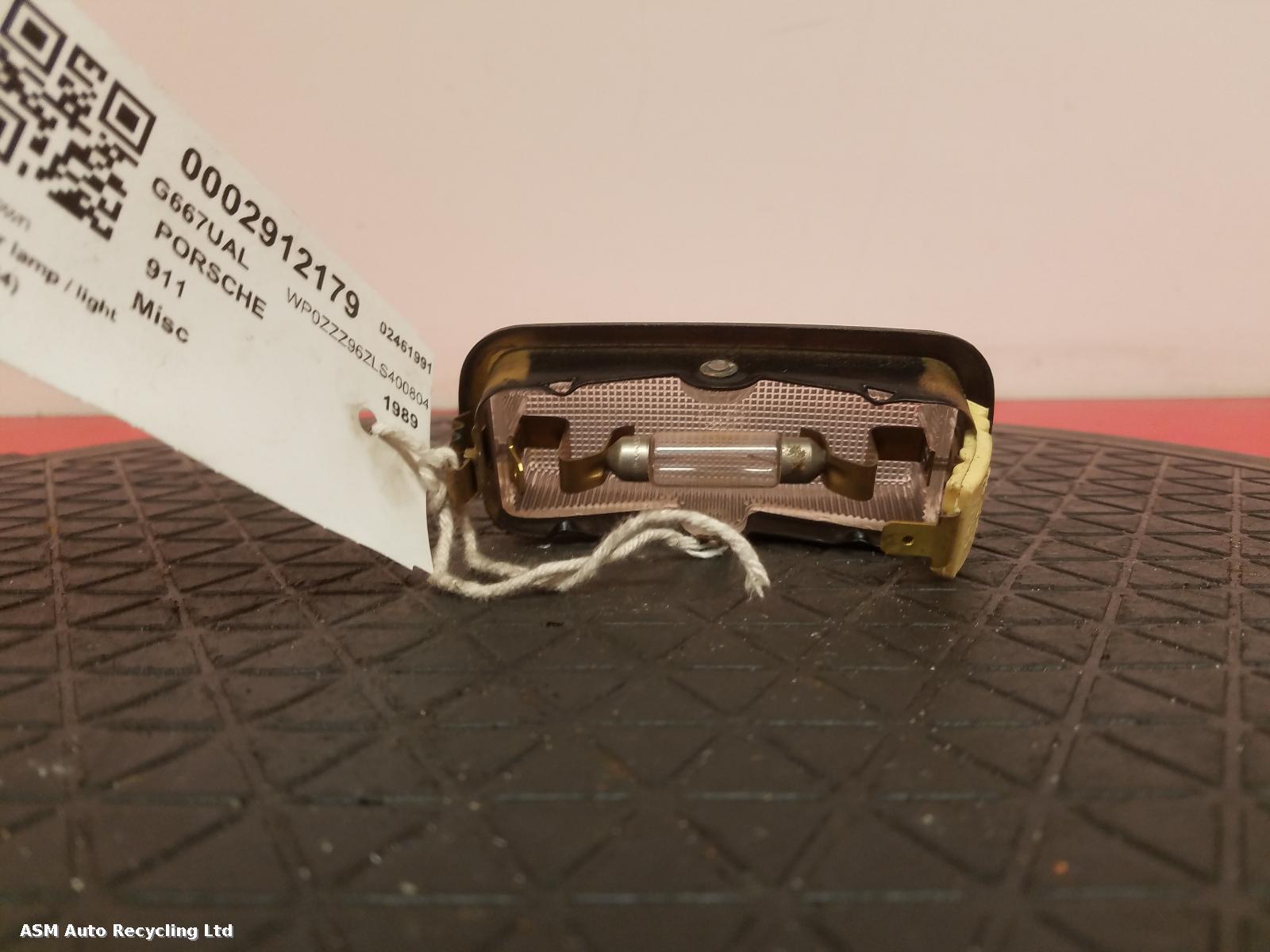 View Auto part Misc Porsche 911 1989