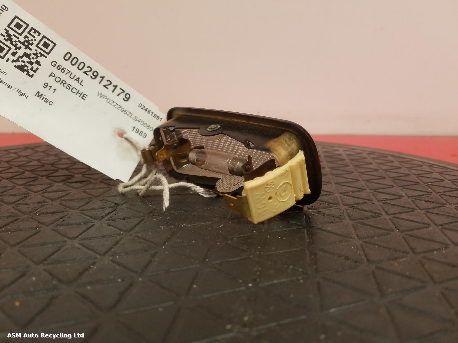 View Auto part Misc Porsche 911 1989
