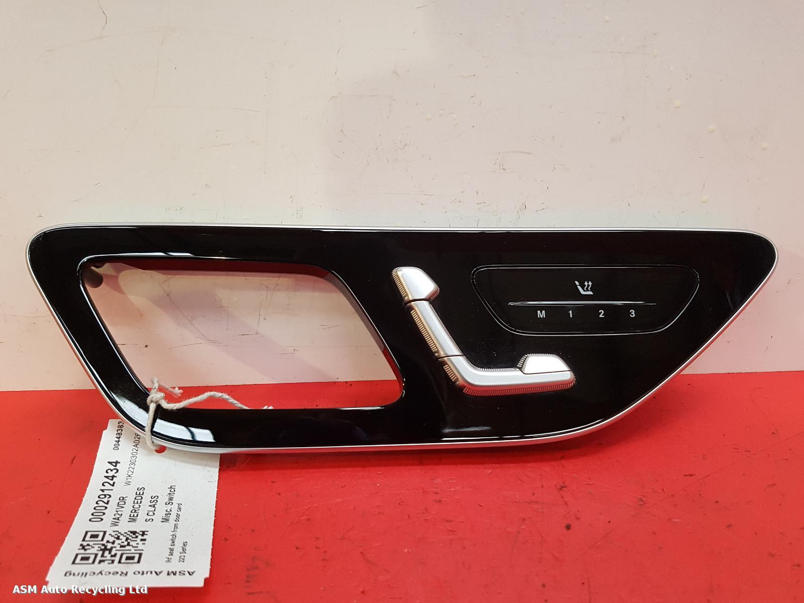 View Auto part Misc Switch Mercedes S Class 2021