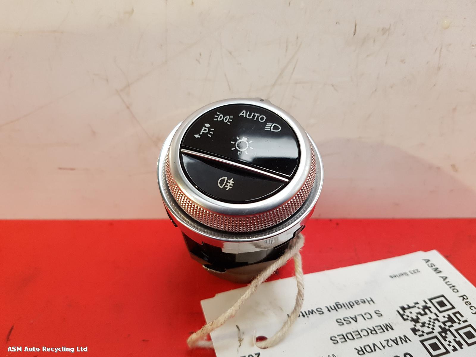 View Auto part Headlight Switch Mercedes S Class 2021