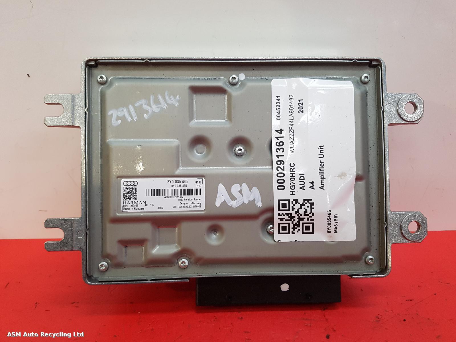 View Auto part Amplifier Unit Audi A4 2021
