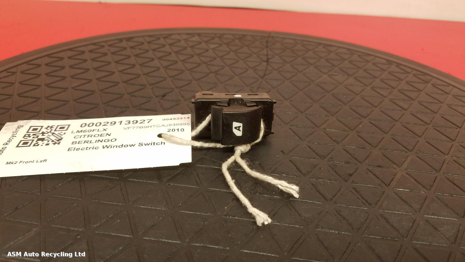 View Auto part Elect. Window Switch Citroen Berlingo 2010