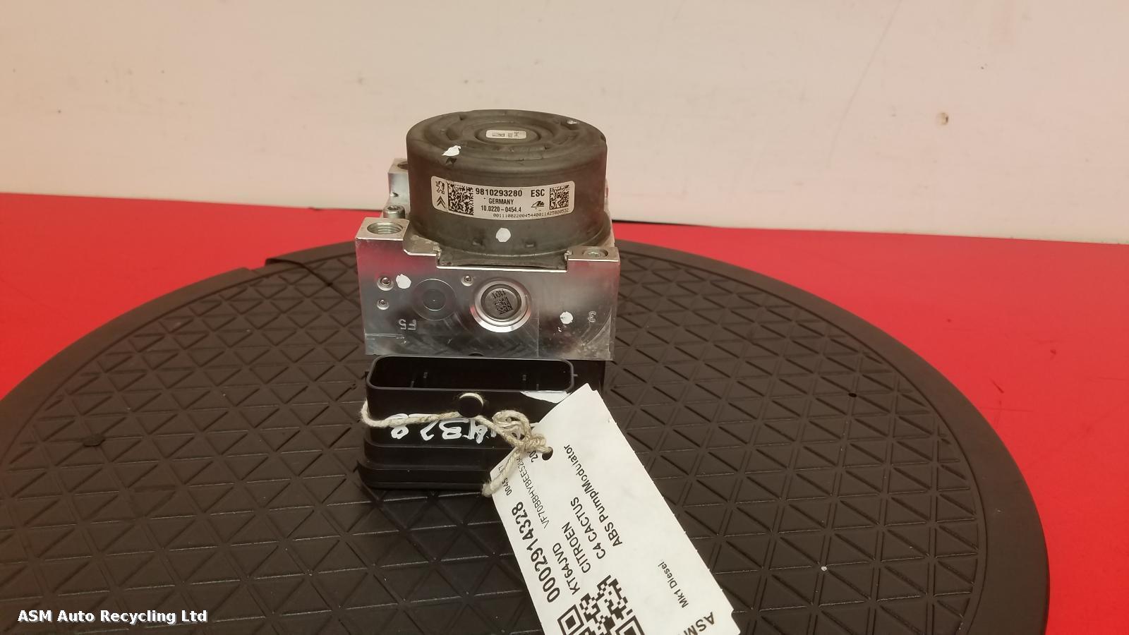 View Auto part ABS Pump/Modulator Citroen C4 Cactus 2015