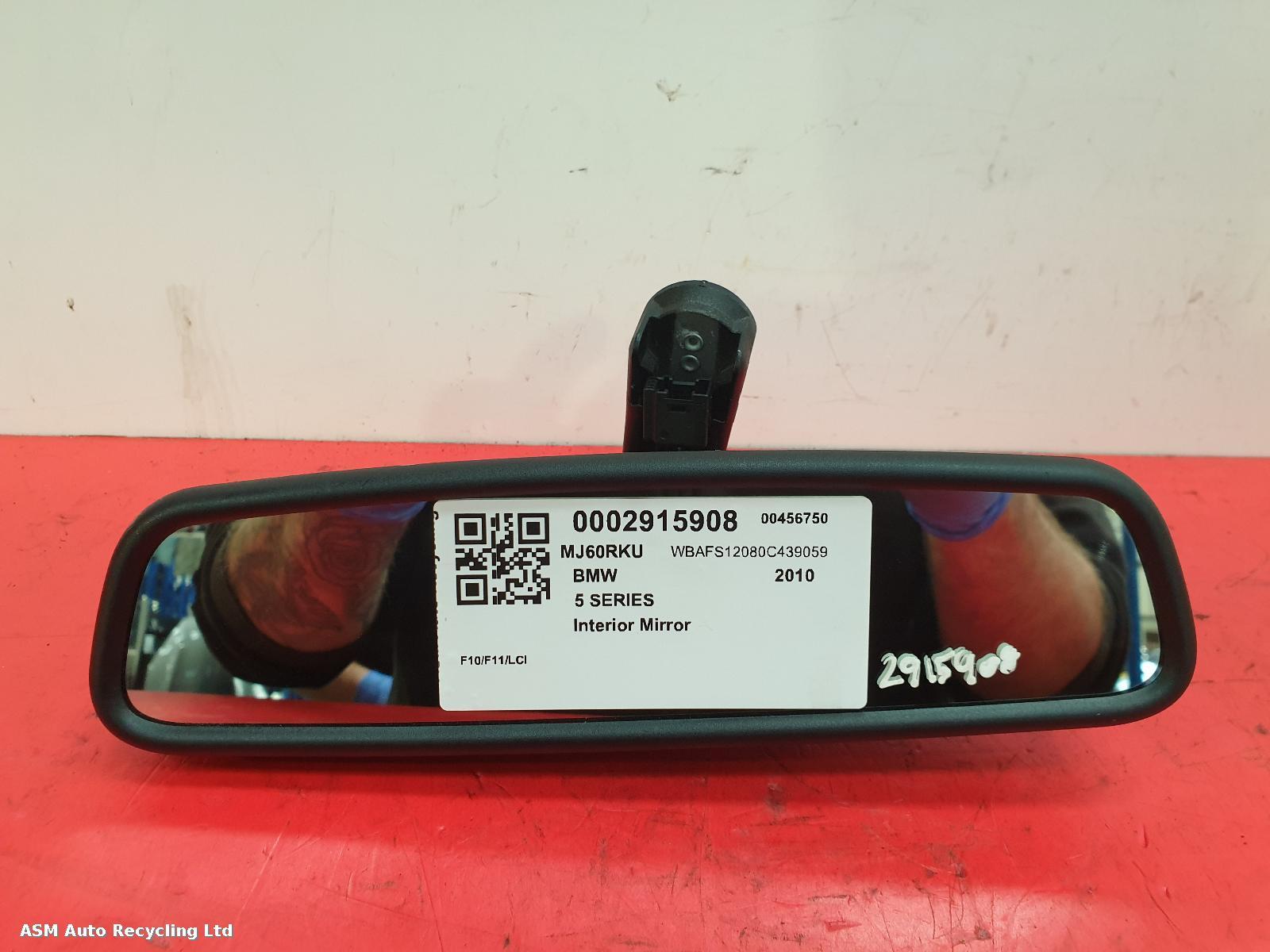View Auto part Interior Mirror Bmw 5 Series 2010