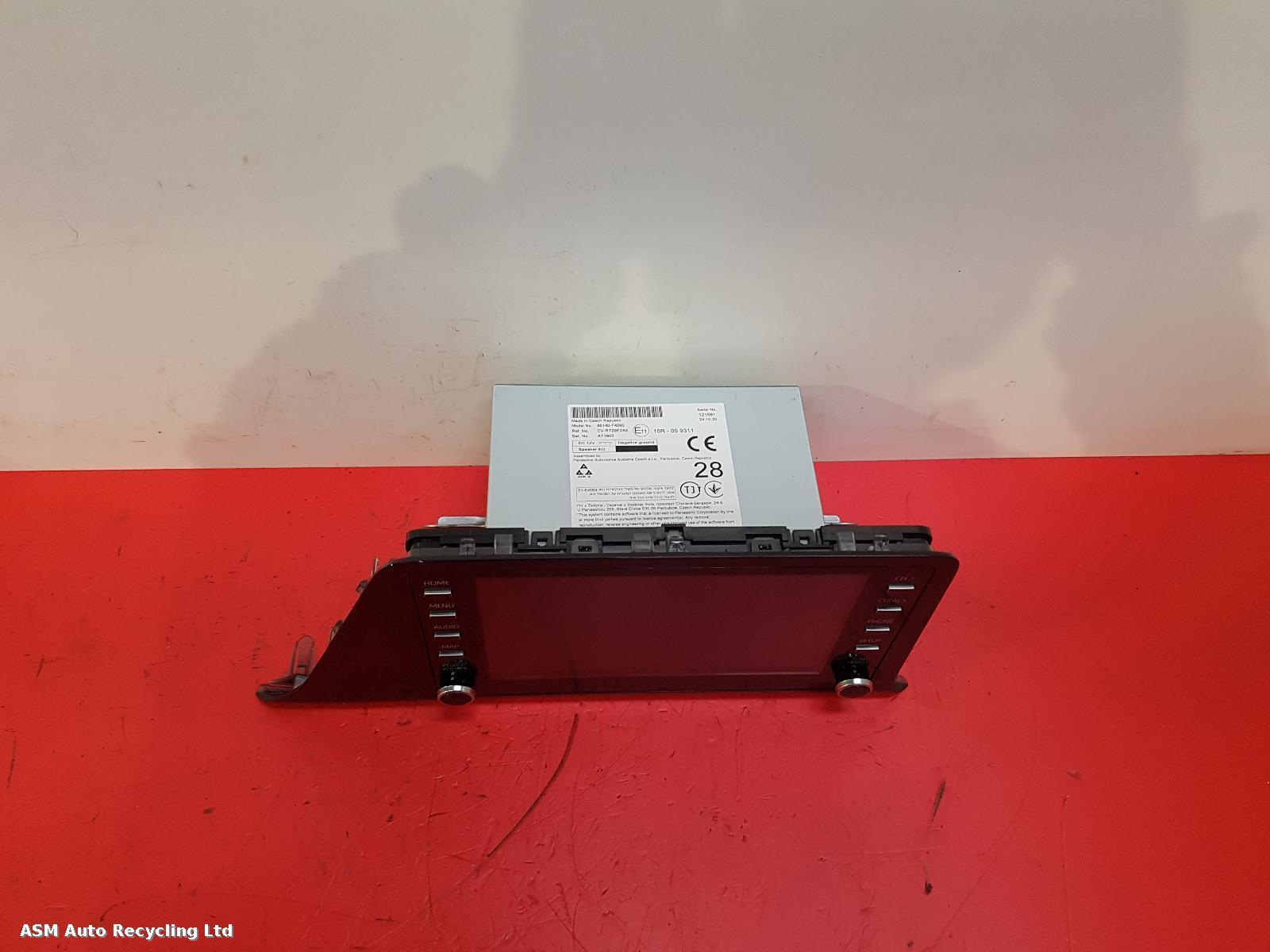 View Auto part Radio Display Toyota C-hr 2021