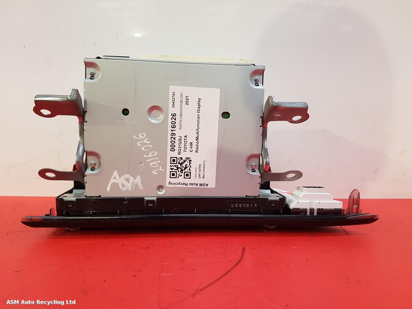 View Auto part Radio Display Toyota C-hr 2021