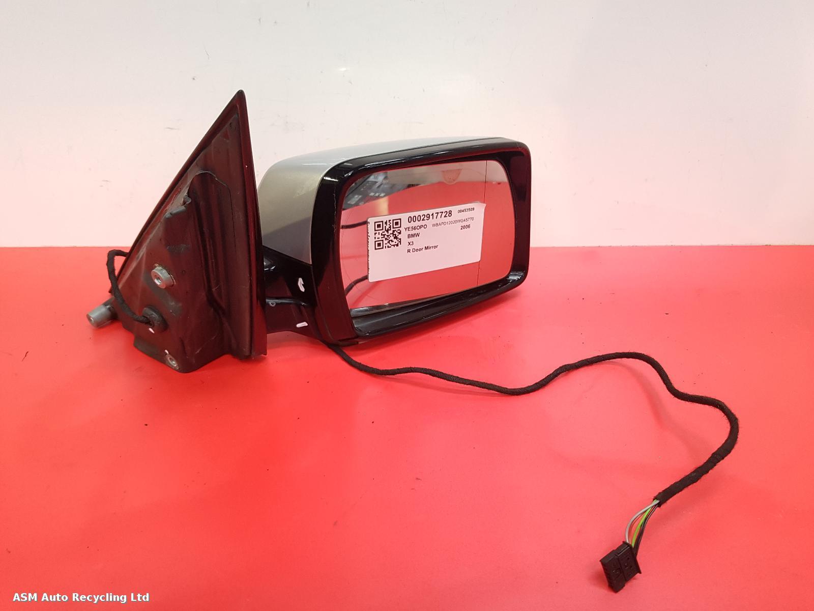 View Auto part R Door Mirror Bmw X3 2006