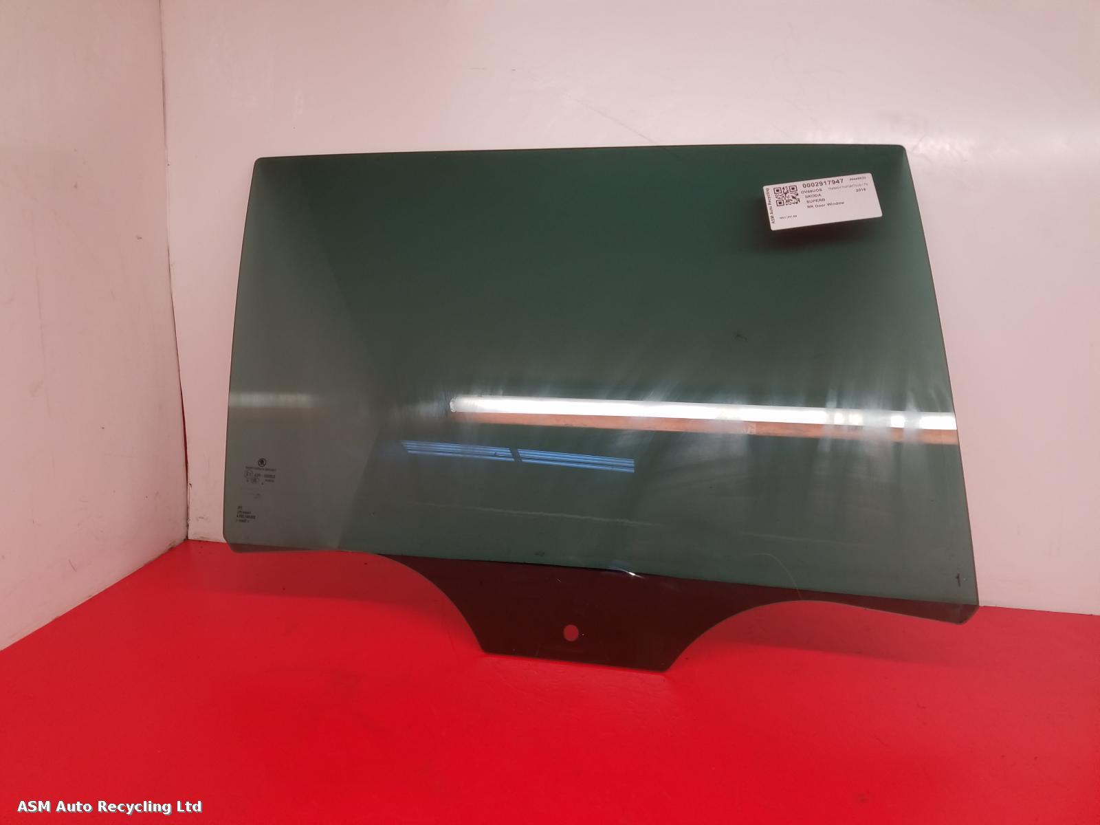 View Auto part RR Door Window Skoda Superb 2018