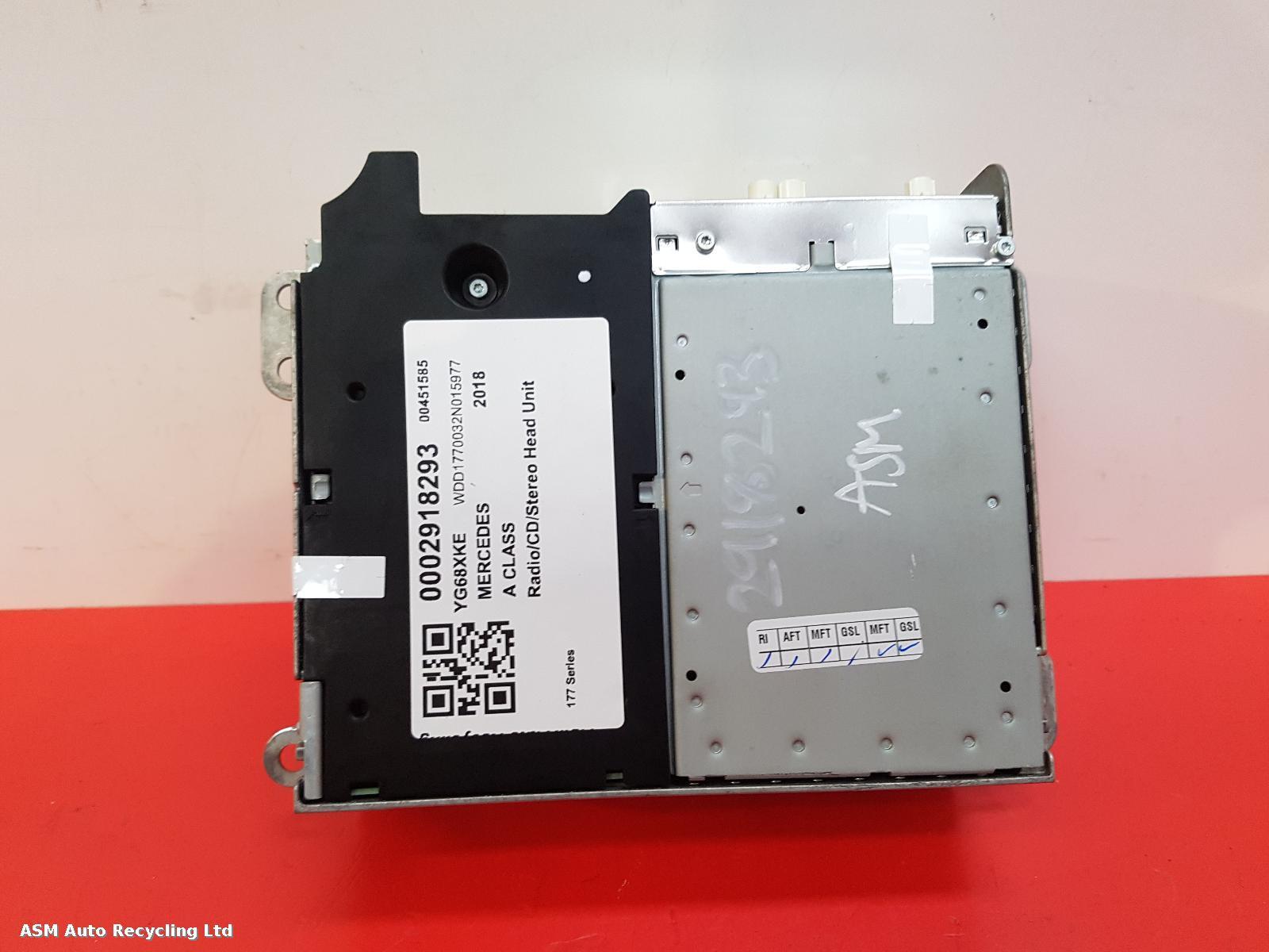 View Auto part A/V Equipment Mercedes A Class 2018